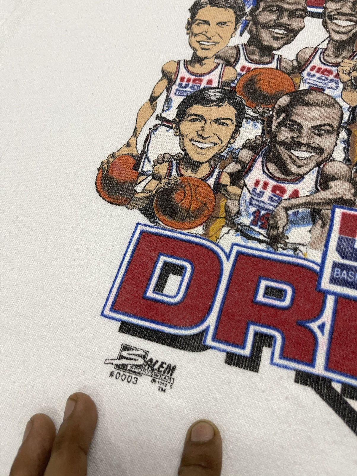 NBA 1992 USA DREAM TEAM SWEATSHIRT RARE DESIGN Size US XL / EU 56 / 4 - 8 Thumbnail
