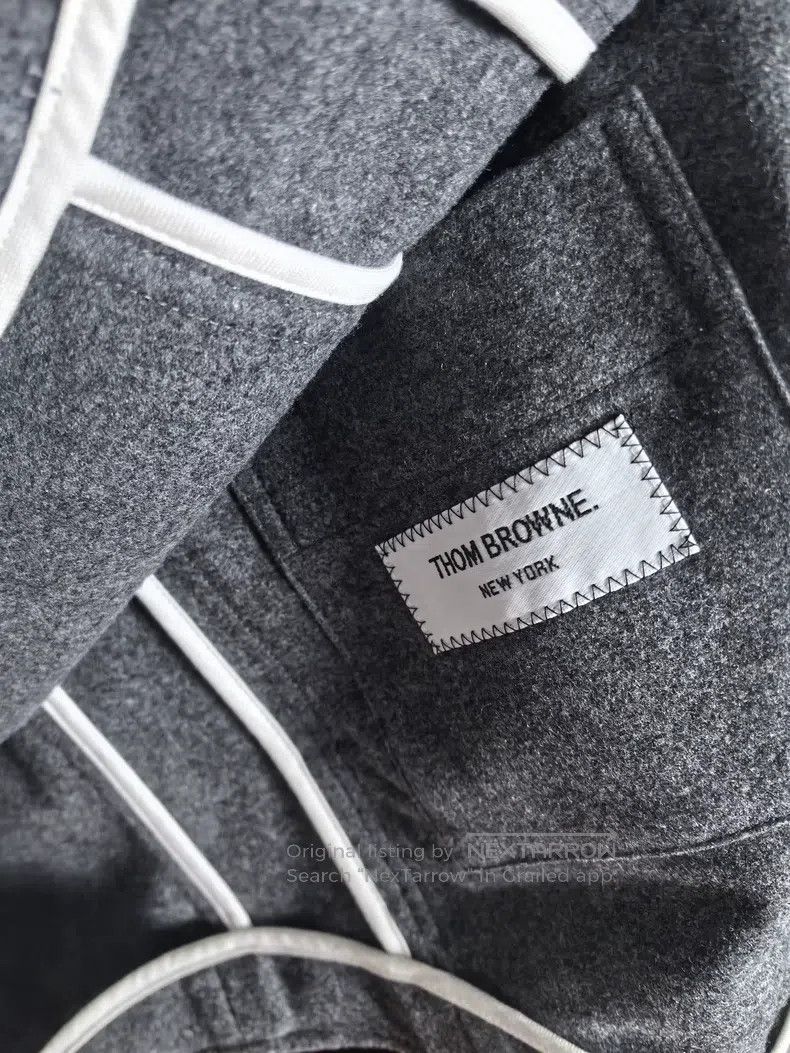 Thom Browne Thom Browne Jacket, Cashmere and Wool Blend Size US XS / EU 42 / 0 - 7 Thumbnail