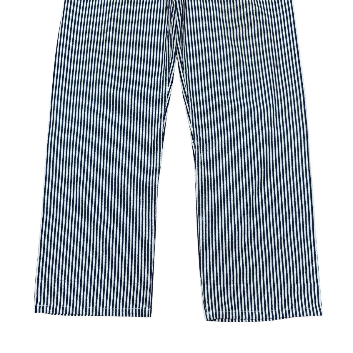 Post Overalls Vintage Post Overalls Hickory Work Pants Long Leg Size US 33 - 6 Thumbnail