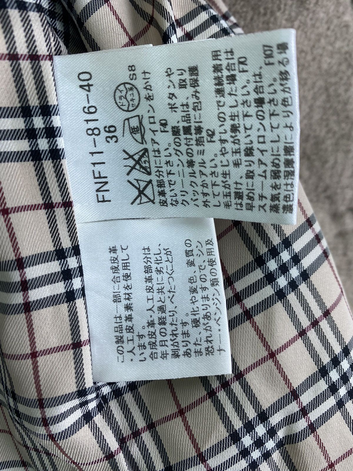 Burberry Burberry Label Blue Size US XS / EU 42 / 0 - 6 Thumbnail