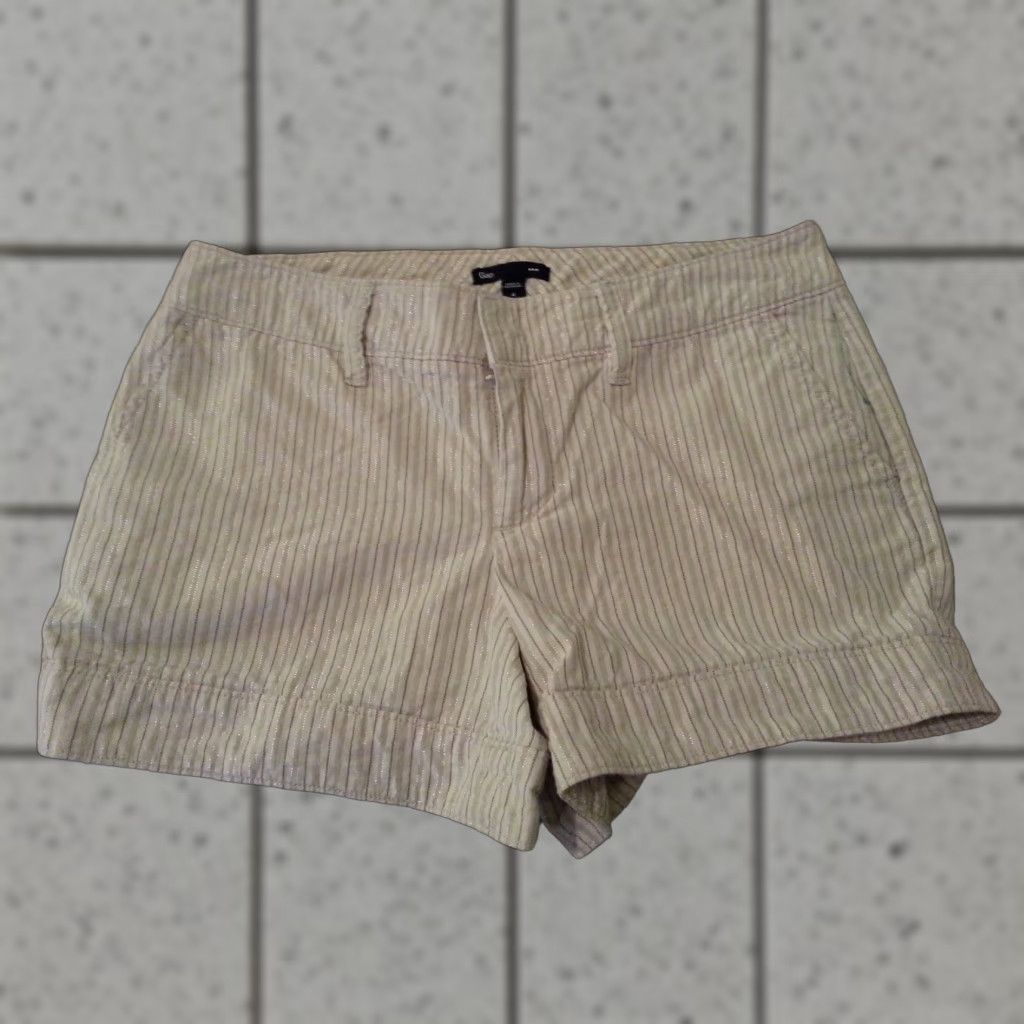 Gap Gap Shorts Womens 4 Cotton Khaki Size 27" / US 4 / IT 40 - 1 Thumbnail