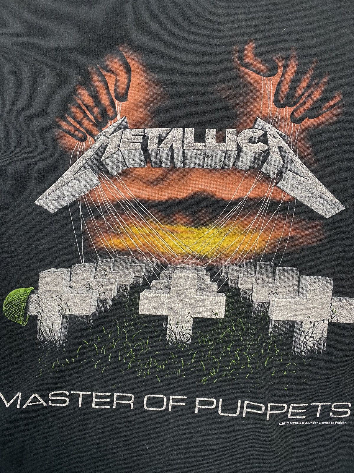 Metallica Metallica Master Of Puppets 2017 Rock Band T-Shirt Size L Size US L / EU 52-54 / 3 - 6 Thumbnail