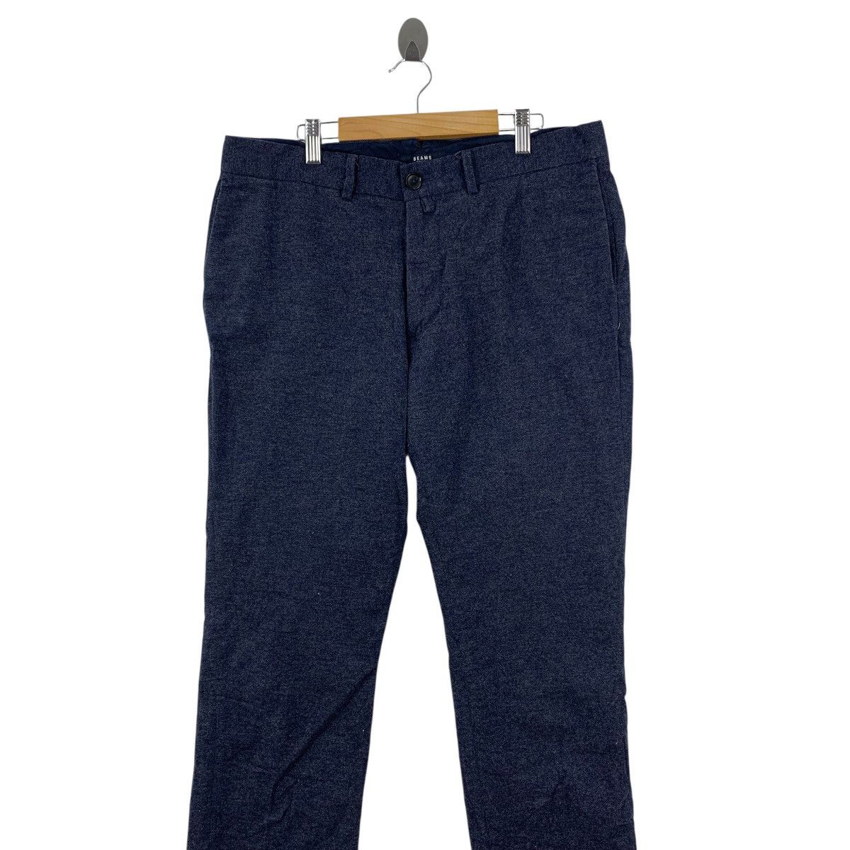 Beams Japan BEAMS HEART Japanese Brand Wool Casual Pants Size US 34 / EU 50 - 2 Thumbnail