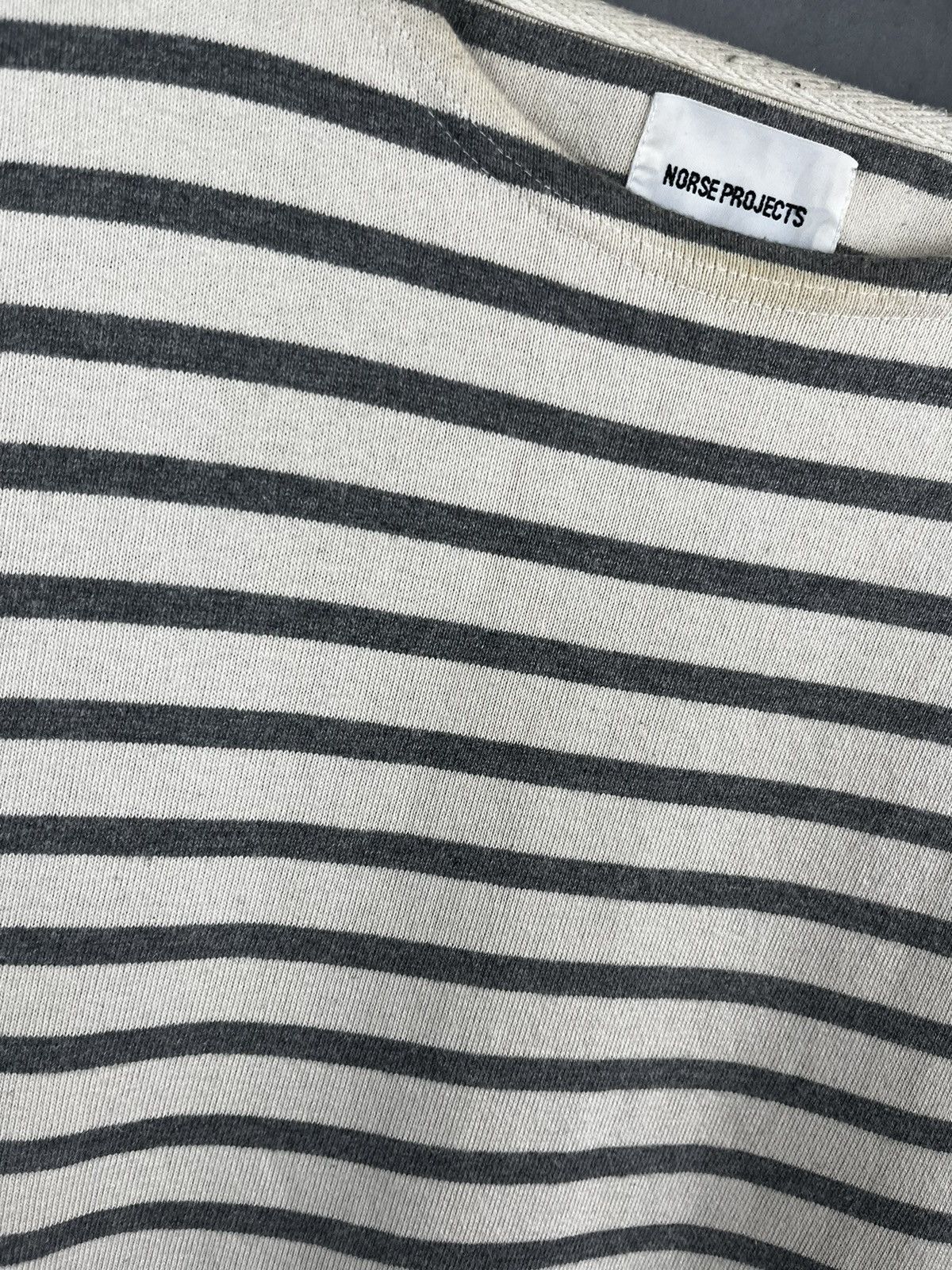 Japanese Brand × Norse Projects × Vintage Norse Projects Striped Sweatshirt Size US L / EU 52-54 / 3 - 6 Thumbnail