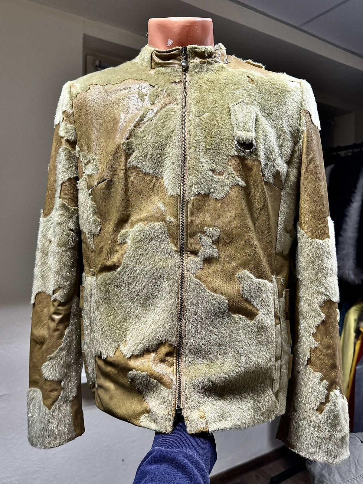 If Six Was Nine × Japanese Brand × Le Grande Bleu (L.G.B.) Vintage 90s Cow Leather Archive Jacket Size US S / EU 44-46 / 1 - 1 Thumbnail