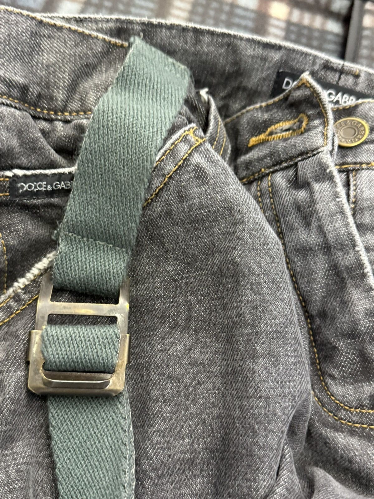 Dolce & Gabbana Dolce & Gabbana AW03 Bondage Denim Jeans Size US 30 / EU 46 - 4 Thumbnail