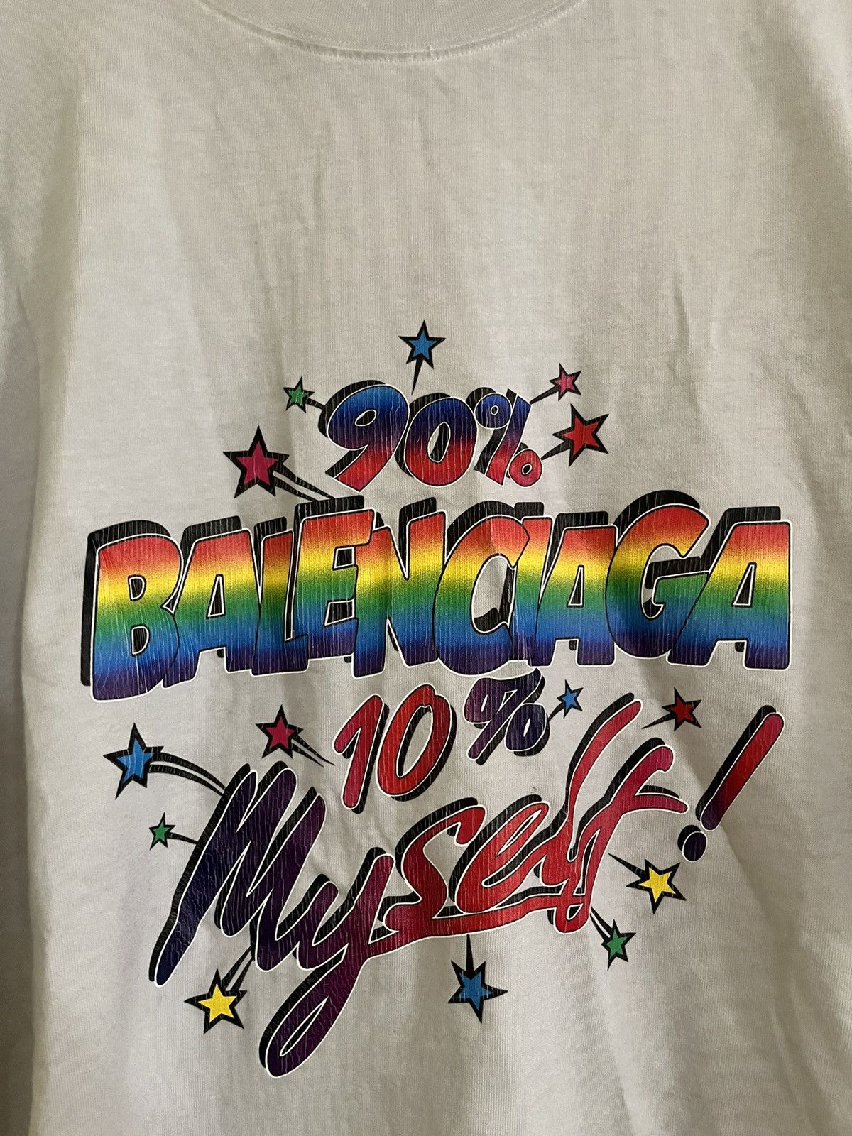 Balenciaga Balenciaga 90/10 Vintage T-Shirt Size US S / EU 44-46 / 1 - 2 Thumbnail