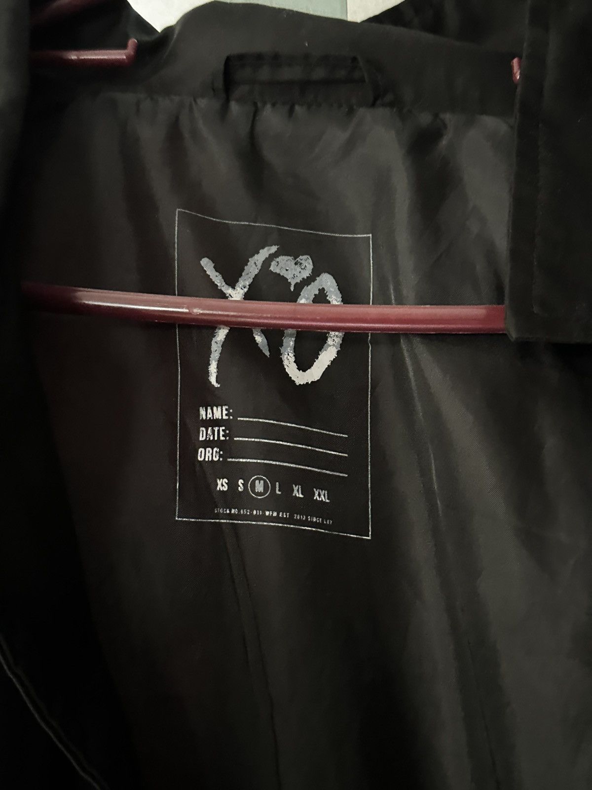The Weeknd Beauty behind the madness XO wind breaker Size US M / EU 48-50 / 2 - 5 Thumbnail