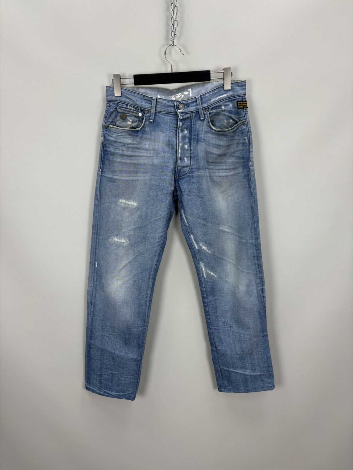 G-Star Mens jeans Y2k G Star Raw Size 30 Color Blue Size US 30 / EU 46 - 1 Thumbnail