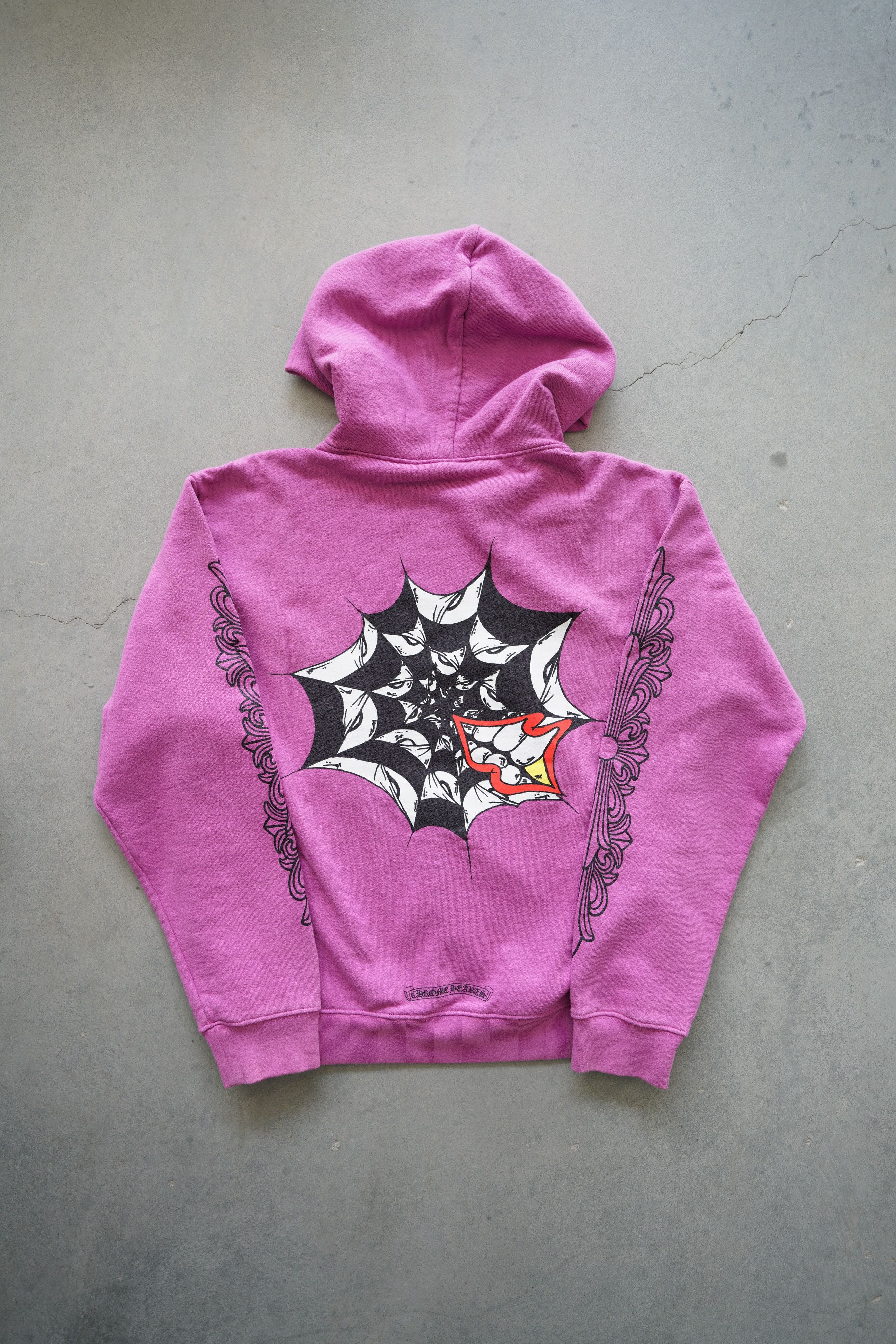 Chrome Hearts Chrome Hearts Matty Boy Spider Web Hoodie