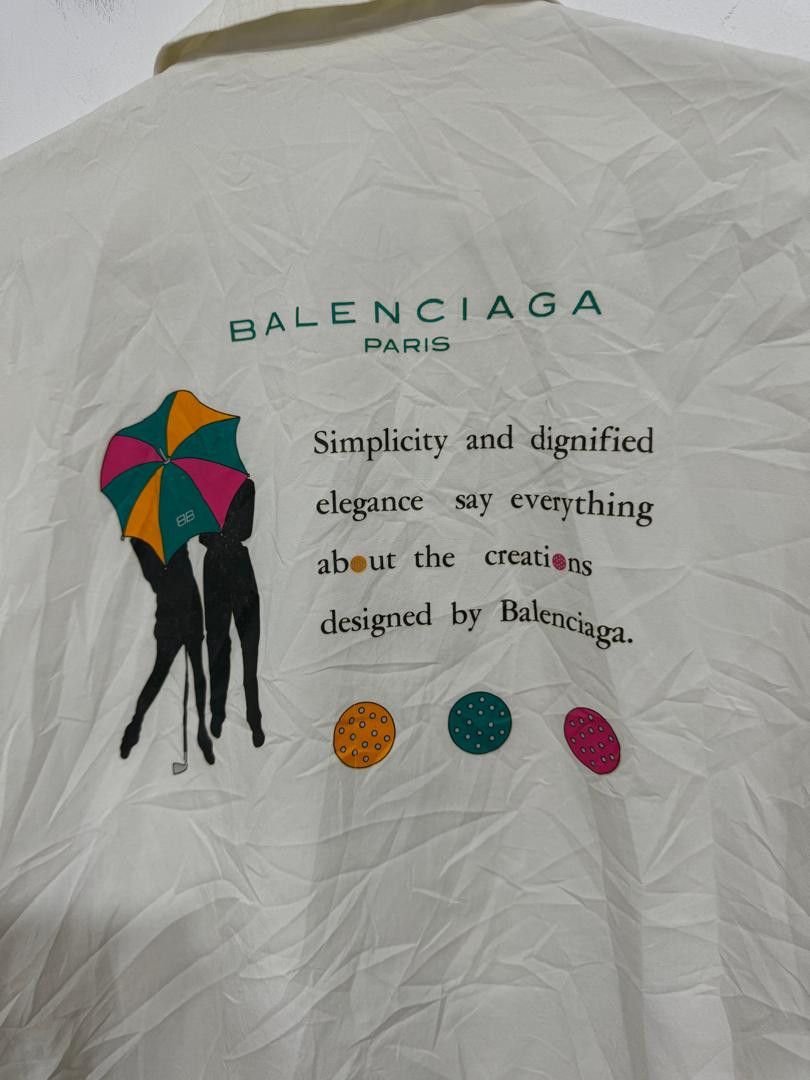 Balenciaga Rare Vintage 90s Balenciaga Golf Light Jacket Size US M / EU 48-50 / 2 - 5 Thumbnail