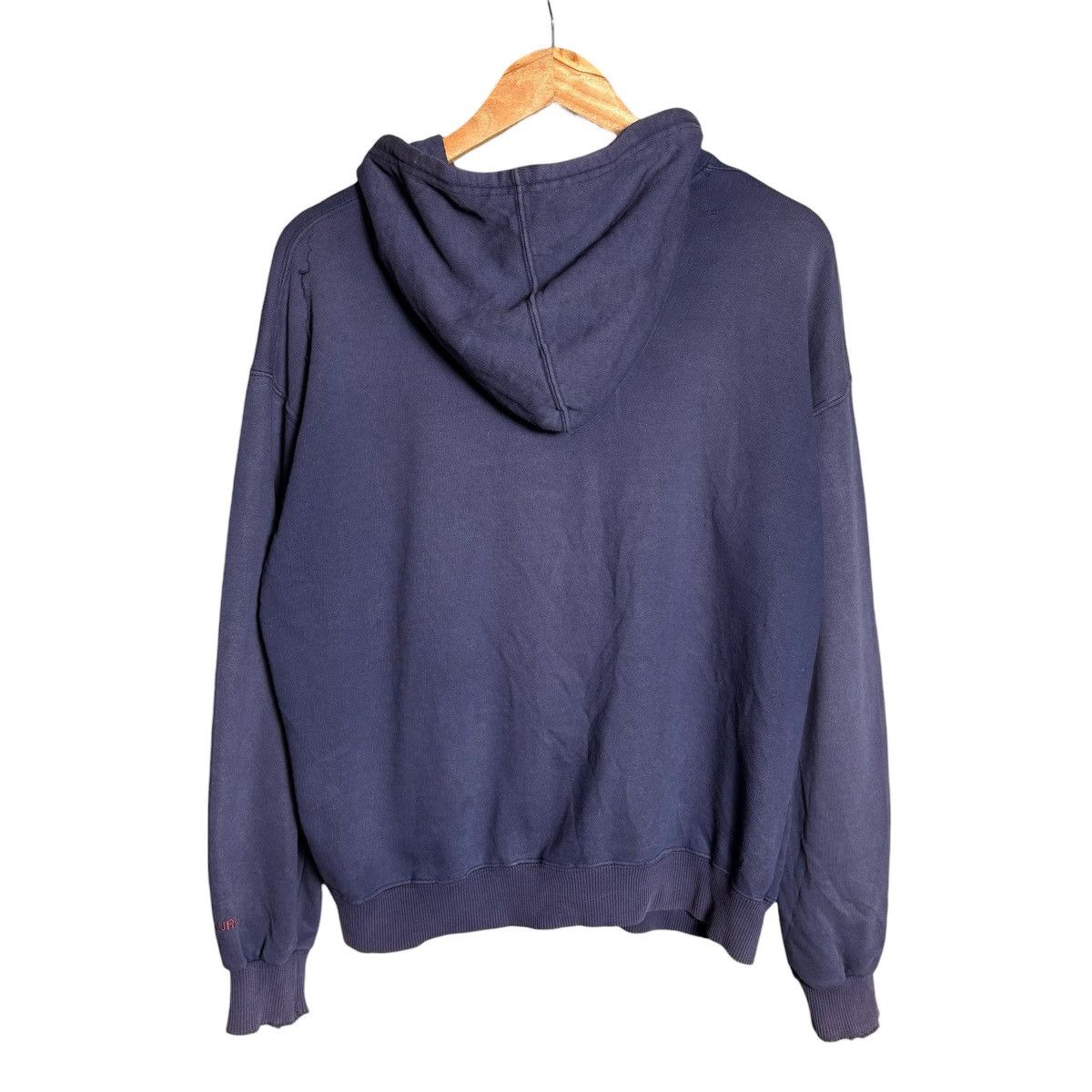 Polo Ralph Lauren Vintage 90s Polo Ralph Lauren Pony Full Zip Navy Hoodie Size US L / EU 52-54 / 3 - 2 Thumbnail