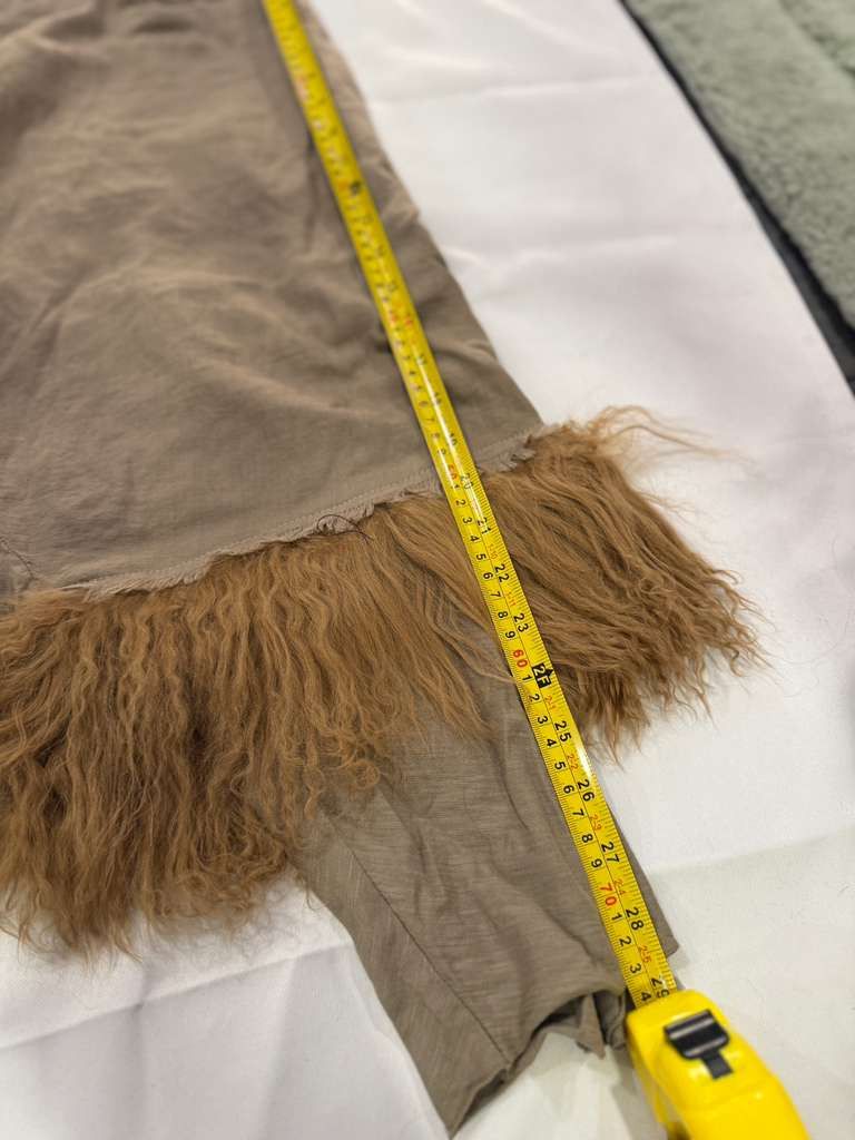 Other Custom made Brown Pants with Real Mongolian Fur Size US 32 / EU 48 - 9 Thumbnail