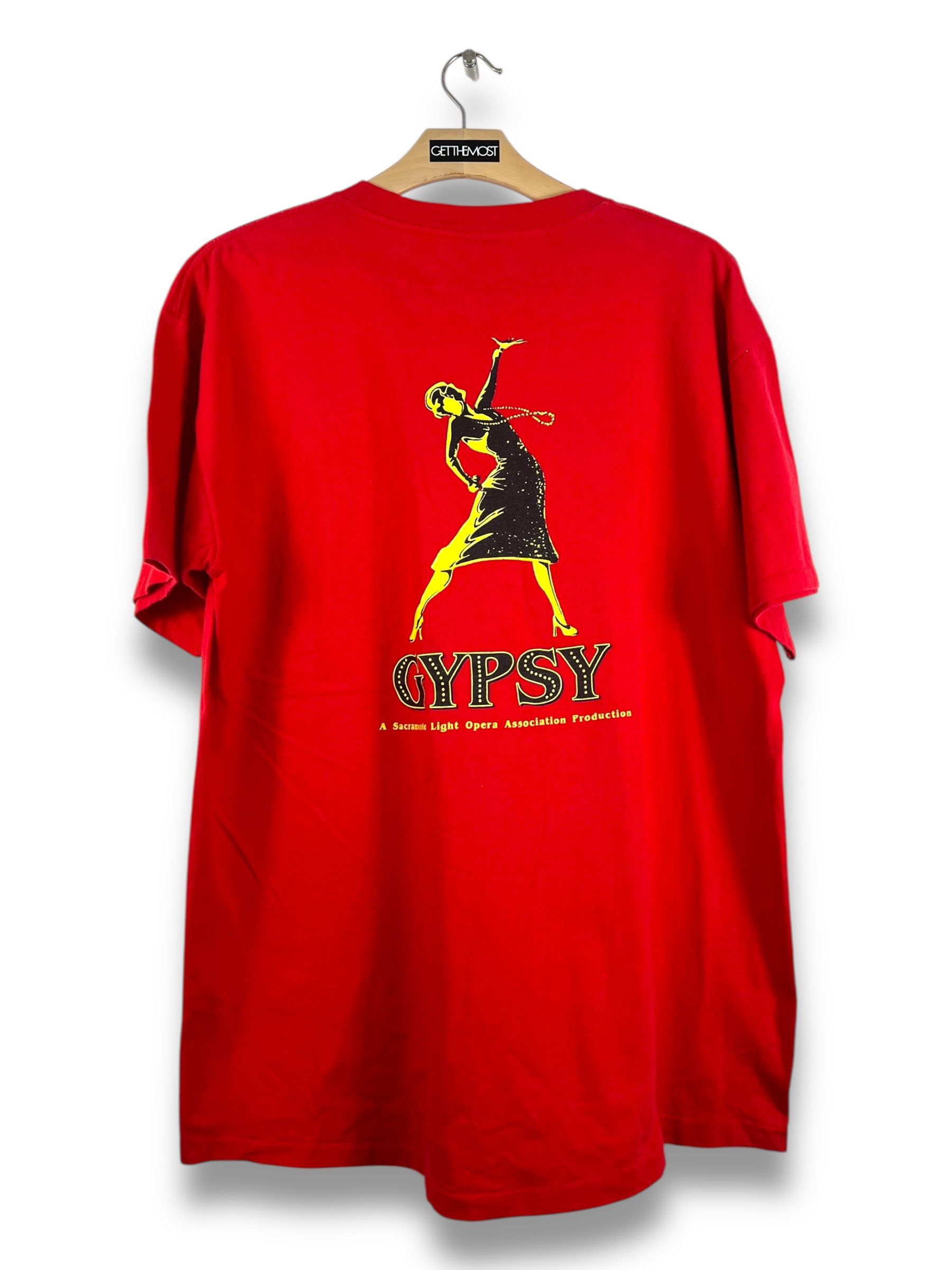 Vintage No.4989 Vintage 90s Gypsy Musical Promo Graphic Tee (XL) Size US XL / EU 56 / 4 - 1 Thumbnail