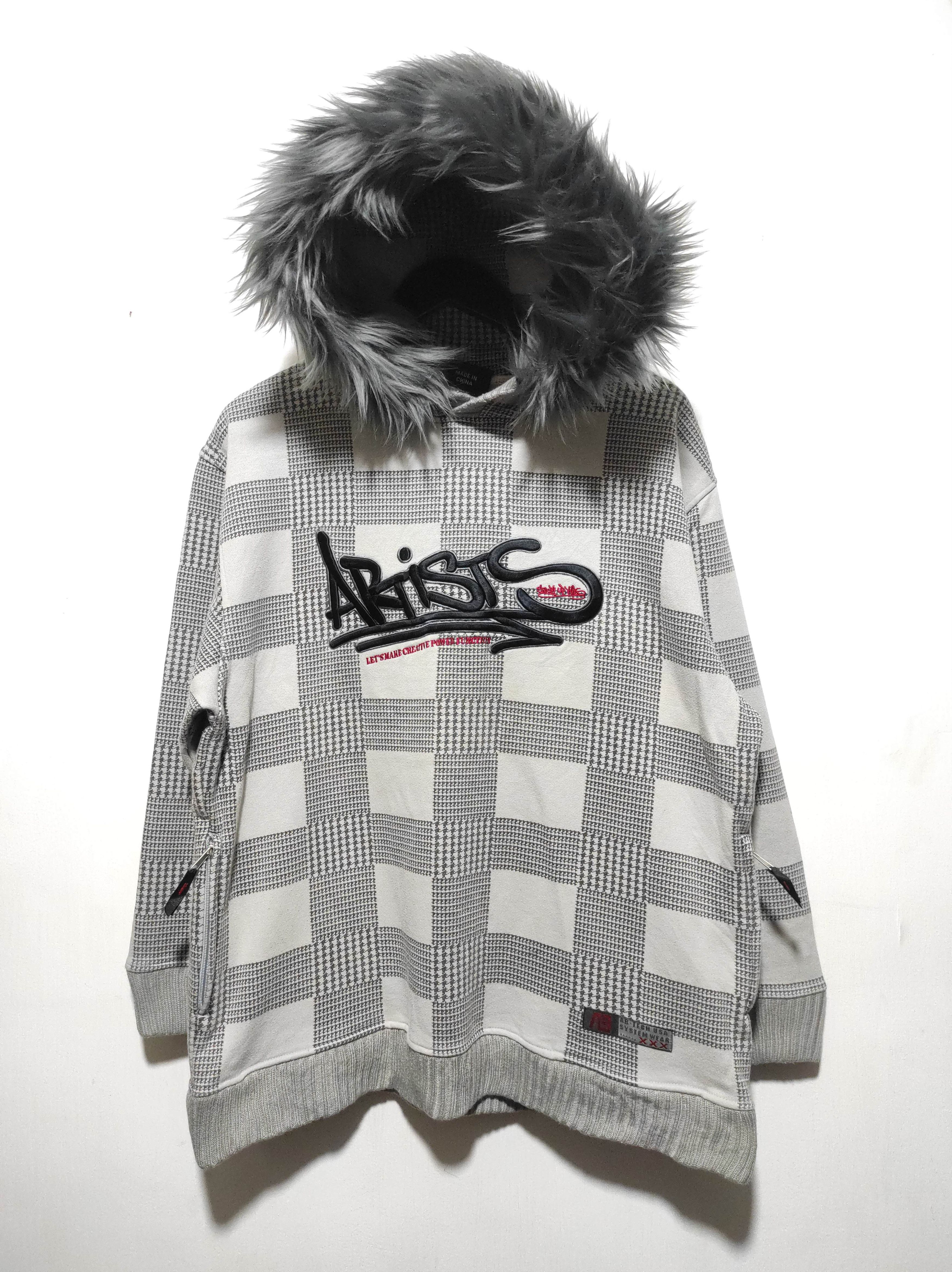 Hysteric Glamour AB-TECH Sports Embroidery Spell Out Fur hoodie Size US L / EU 52-54 / 3 - 2 Thumbnail