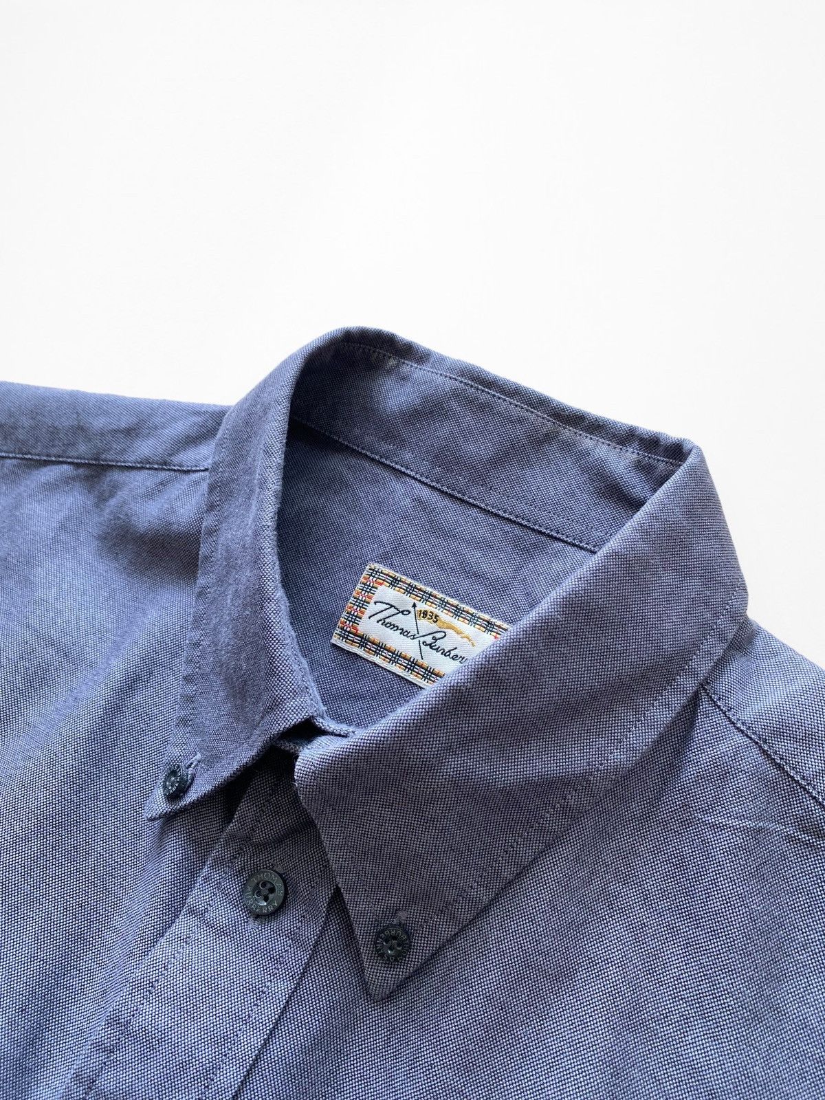 Burberry Burberry by Thomas Burberry vintage logo ls shirt Size US XXL / EU 58 / 5 - 3 Thumbnail