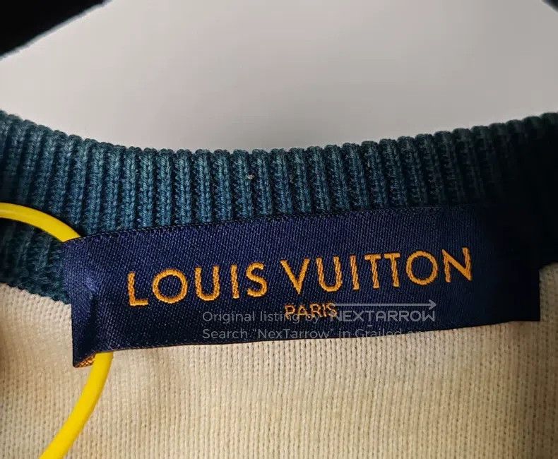 Louis Vuitton Louis Vuitton Full-print knitted sweatshirt Size US XL / EU 56 / 4 - 3 Thumbnail
