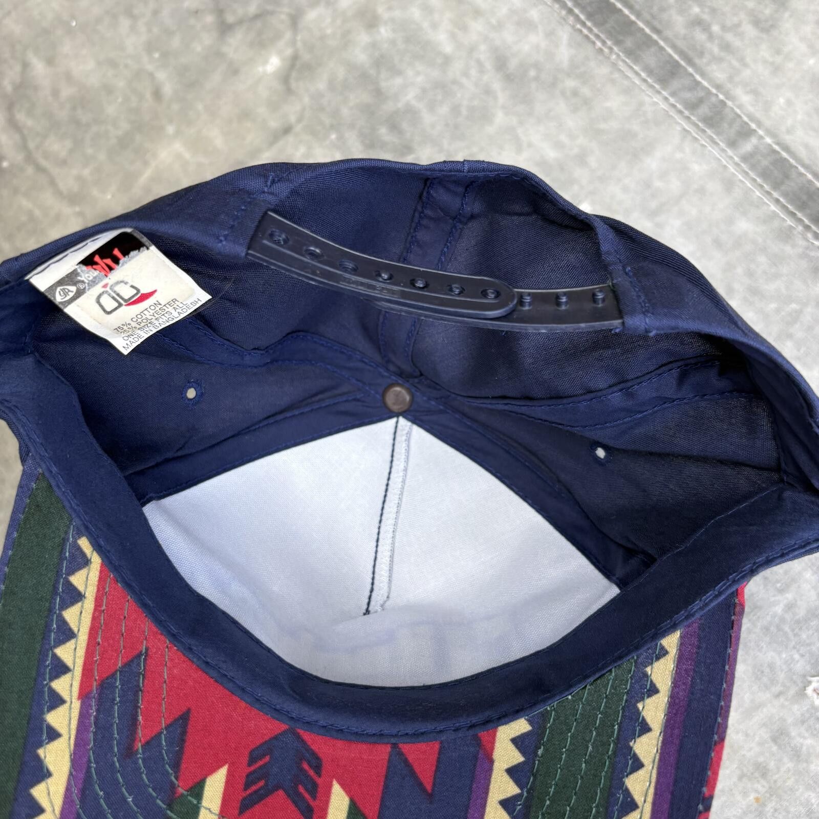 Vintage Vintage 90s Deadstock Arkansaw Company Aztec SnapBack Hat Size ONE SIZE - 3 Thumbnail