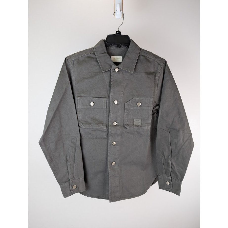 Aime Leon Dore o1rshd1 Twil Work Shirt in Volcanic Ash Size US S / EU 44-46 / 1 - 2 Thumbnail