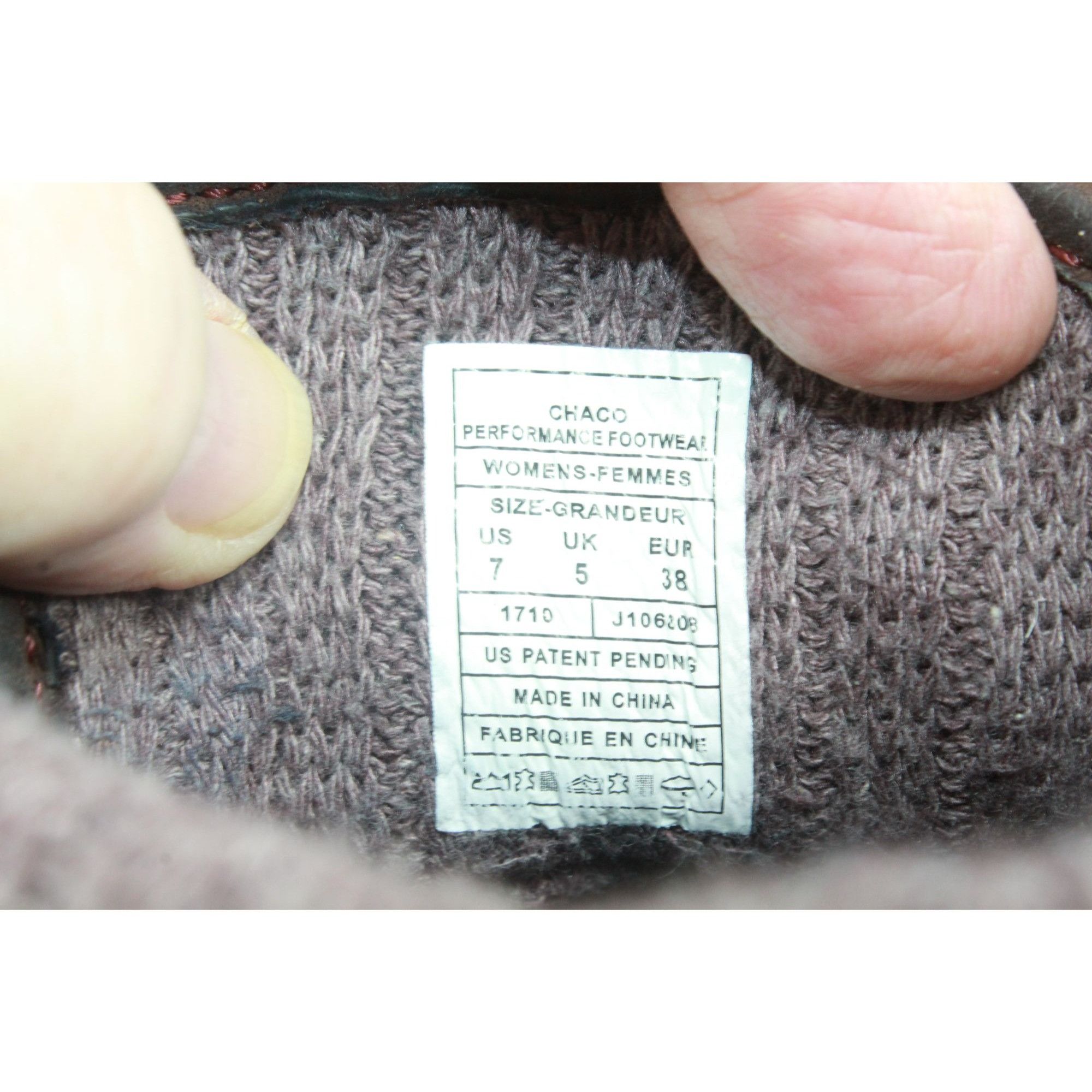 Chaco Chaco Women's Leather Barbary Boots Wool Collar Size 7 Size US 7 / IT 37 - 8 Thumbnail