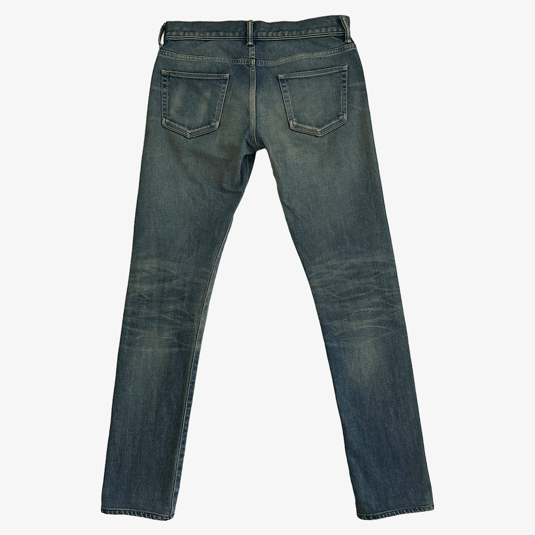 John Elliott The Cast 2 Rigid Five-Pocket Medium Wash Slim Jeans Size US 31 - 2 Thumbnail