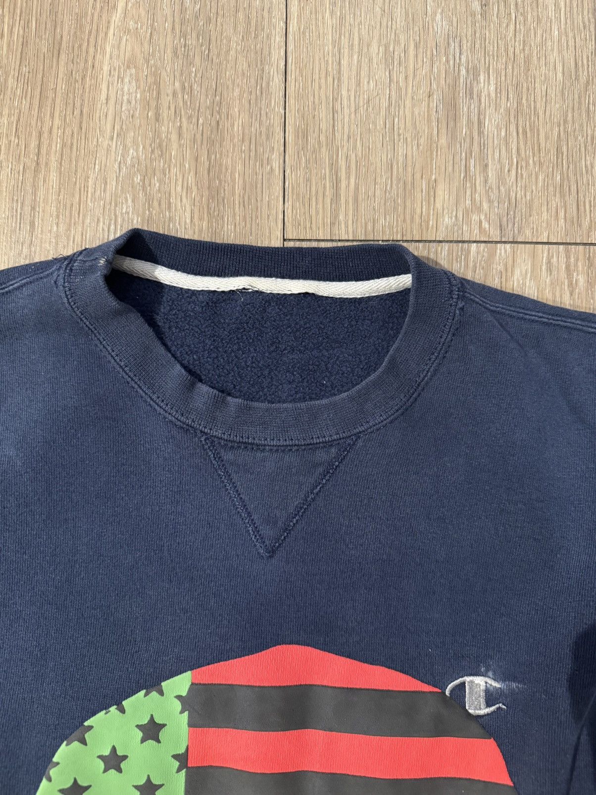 Cactus Plant Flea Market × DENIM TEARS CPFM Denim Tears Bandana Smiley Crewneck 1/1 Size US XL / EU 56 / 4 - 4 Thumbnail