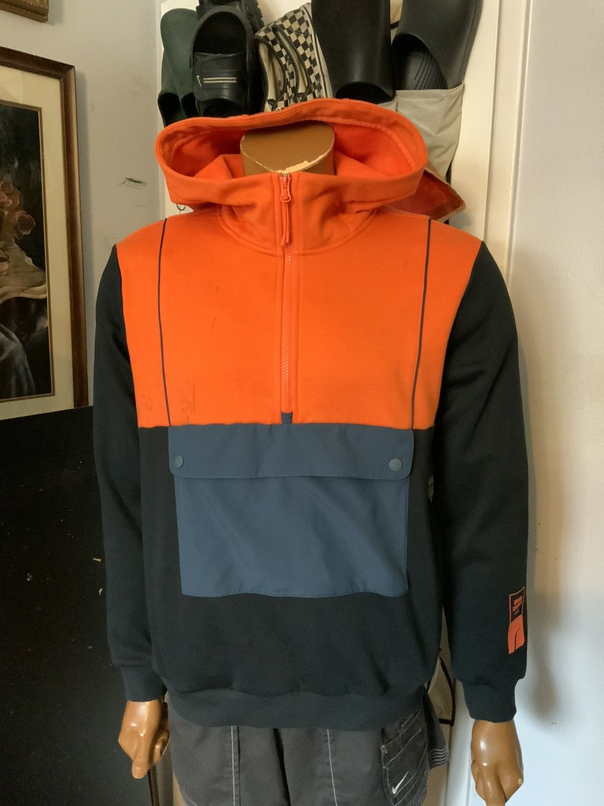 Opening Ceremony Opening Ceremony Anta Plus Tech Fleece Anorak 1/4 Zip Hoodie Size US S / EU 44-46 / 1 - 15 Thumbnail