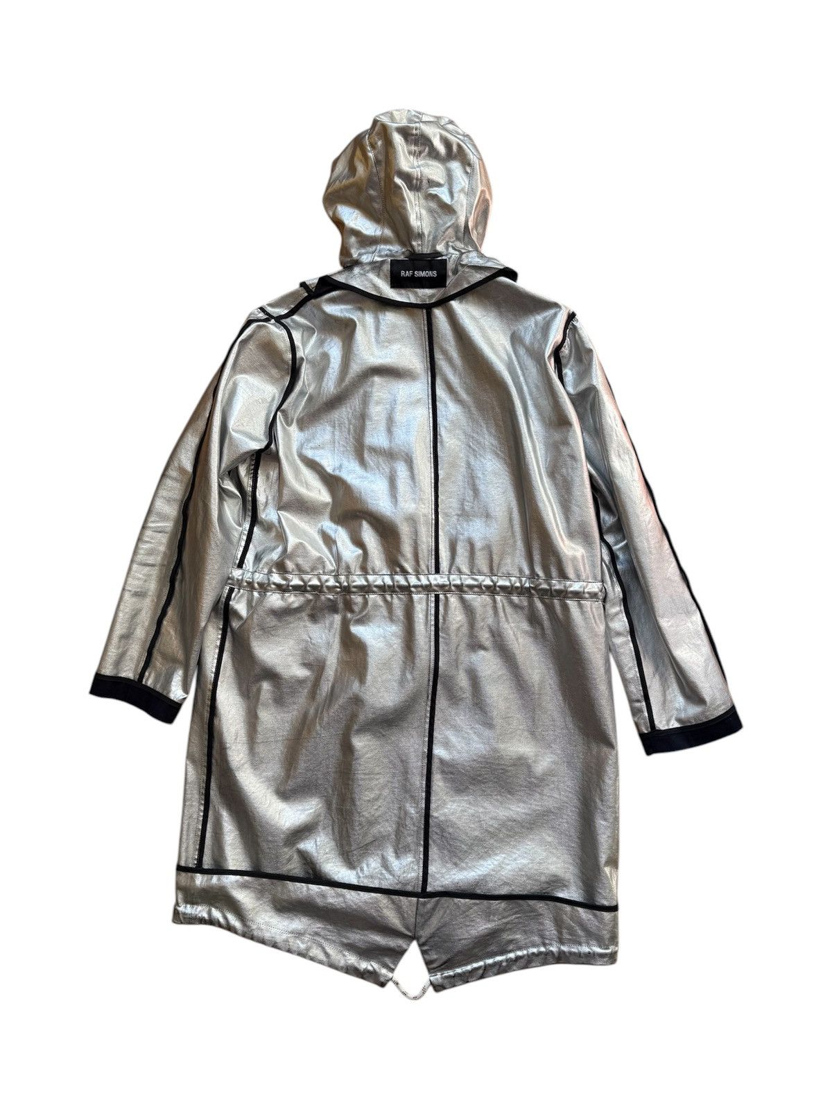 Raf Simons F/W16 Astronaut Silver Reversible Peacoat Jacket Size US M / EU 48-50 / 2 - 3 Thumbnail