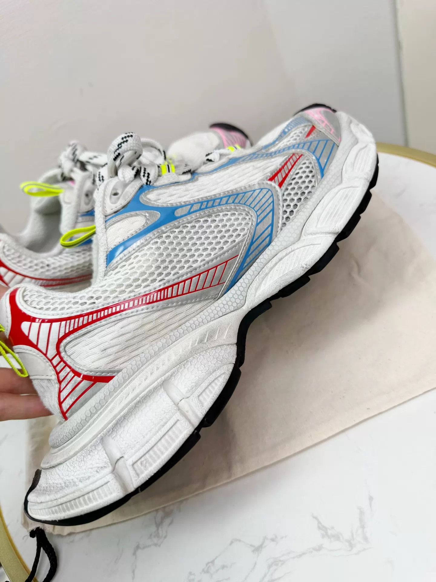 Balenciaga Balenciaga Triple S 42 Worn 2-3x Cleaned Size US 9 / EU 42 - 3 Thumbnail