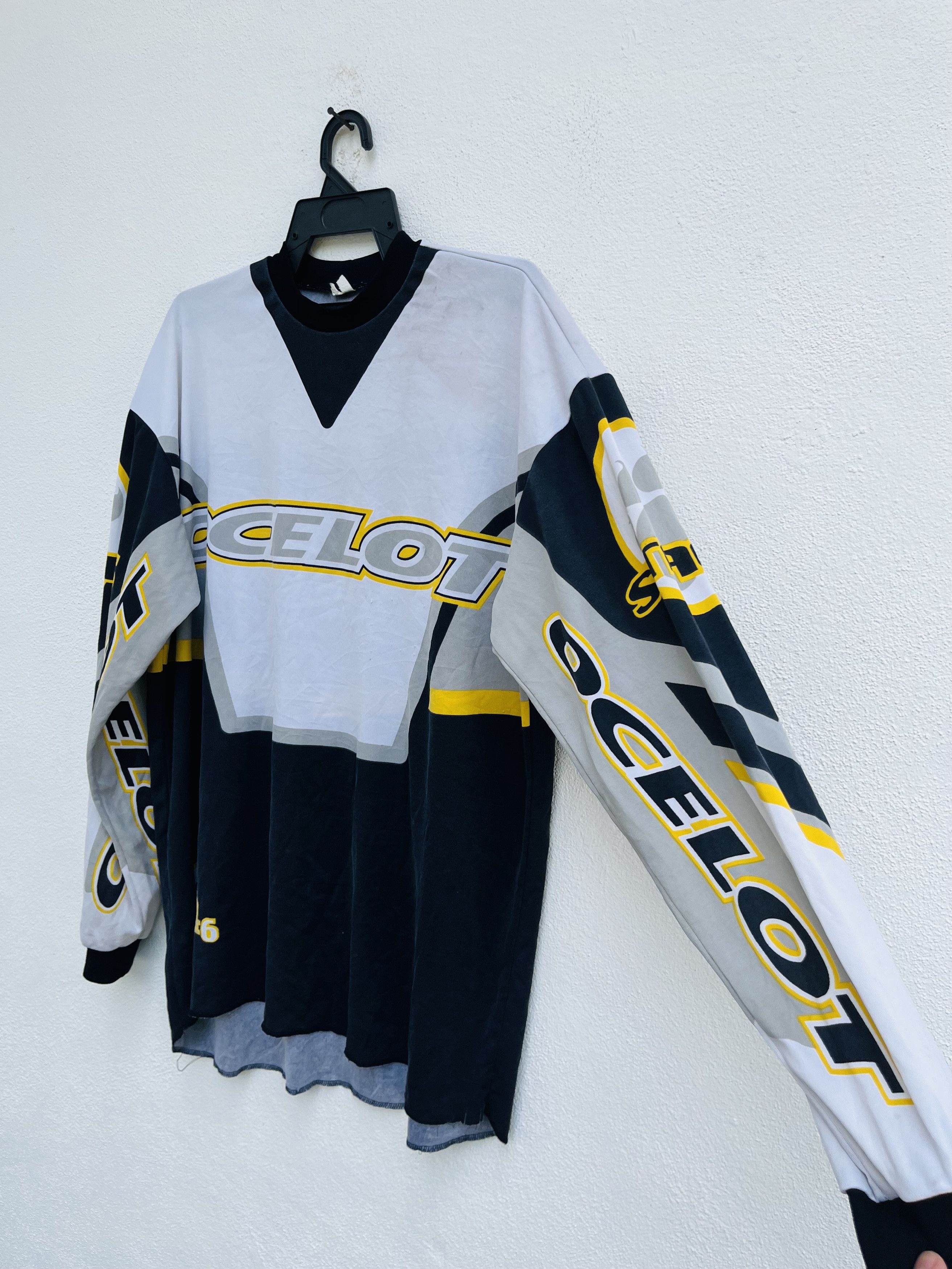 Japanese Brand Vintage Ocelot Stage 6 Motorcross Outdoor Shirt Size US L / EU 52-54 / 3 - 5 Thumbnail