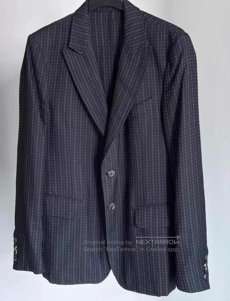 Dries Van Noten Dries Van Noten Jacquard Blazer Coat. Size US L / EU 52-54 / 3 - 1 Thumbnail