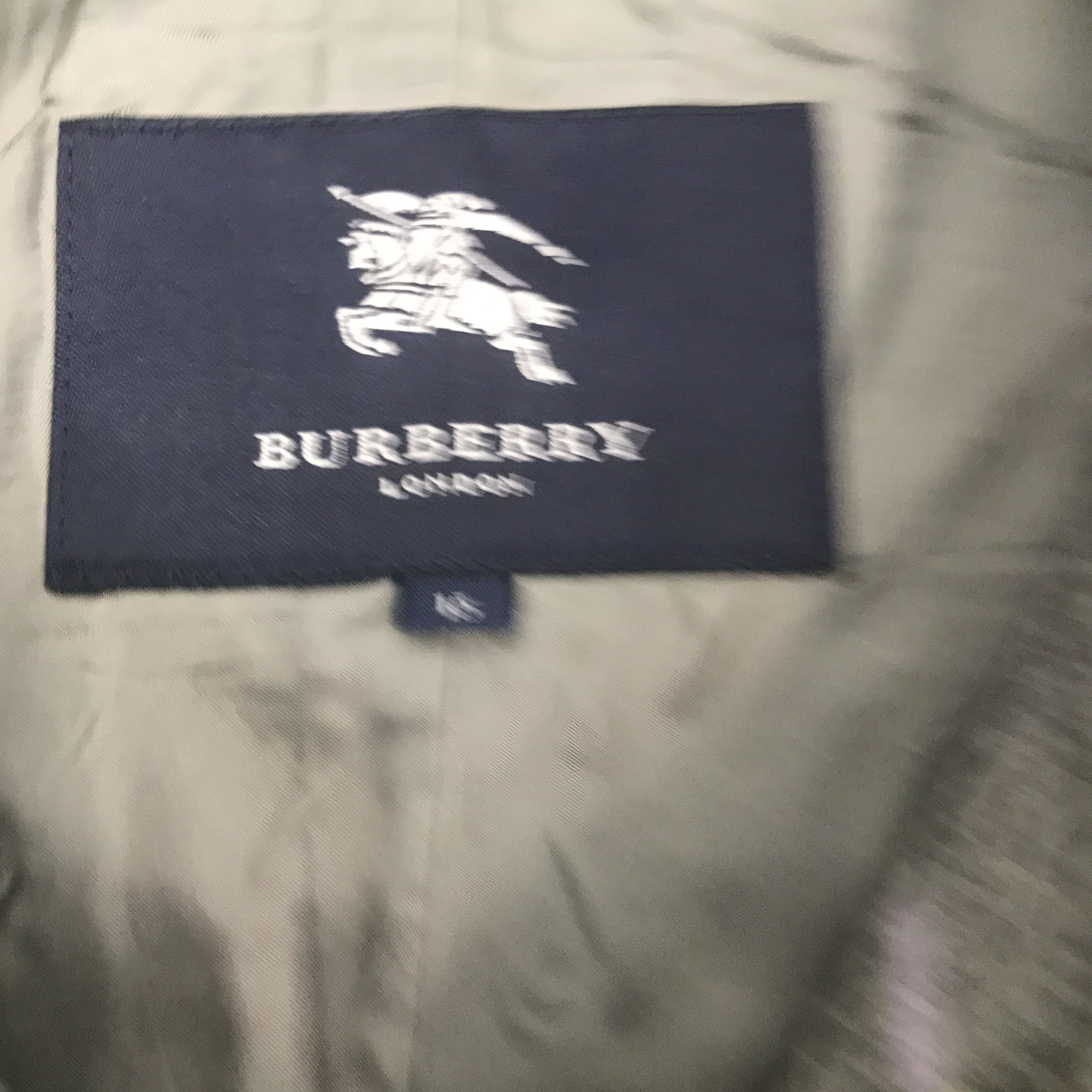 Burberry × Vintage Vintage Burberry London Wool Button up coat Jacket Size US L / EU 52-54 / 3 - 9 Thumbnail