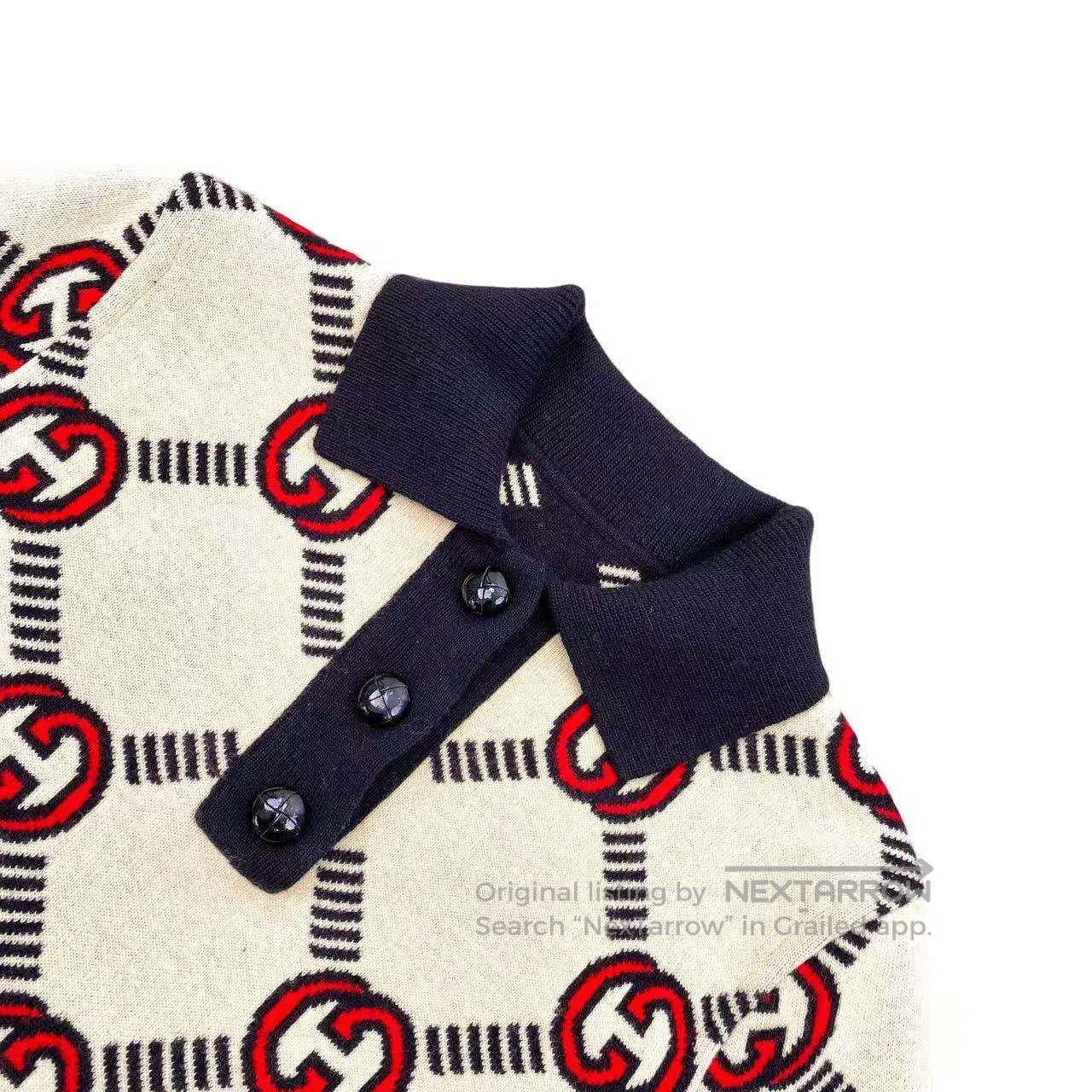 Gucci Guicci Full print double G on both sides of the dress| Size XXS / US 00 / IT 34 - 5 Thumbnail