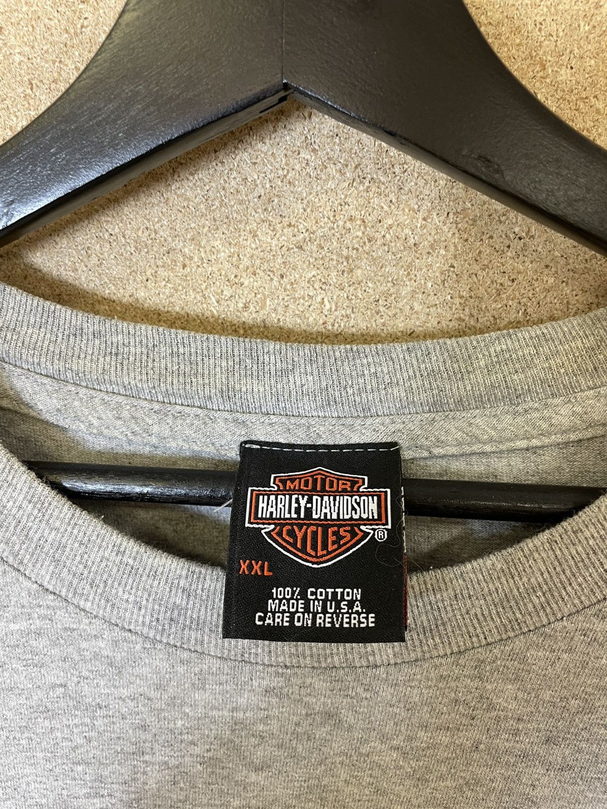 Harley Davidson × Vintage Vintage 2003 Harley-Davidson Pocket T-Shirt - XXL Size US XXL / EU 58 / 5 - 4 Thumbnail