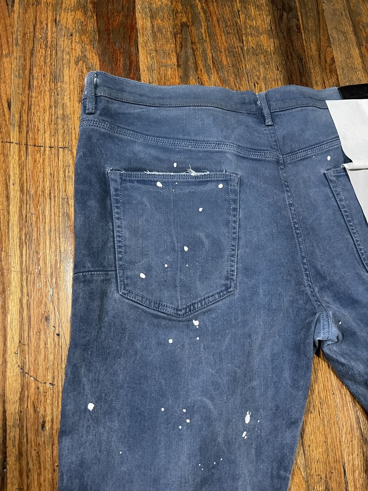 Purple Brand Purple Brand Denim Jeans Cobalt Paint Splatter Spray Size 40 Size US 40 / EU 56 - 14 Thumbnail