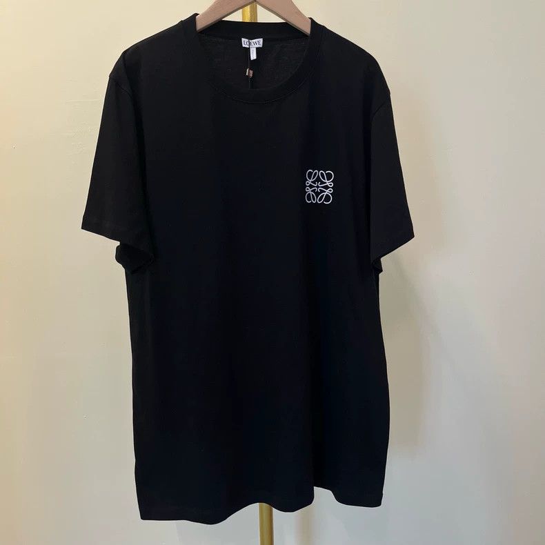 Loewe LOEWE Black Embroidered Logo Short-sleeved T-shirt, Size M Size US M / EU 48-50 / 2 - 2 Thumbnail