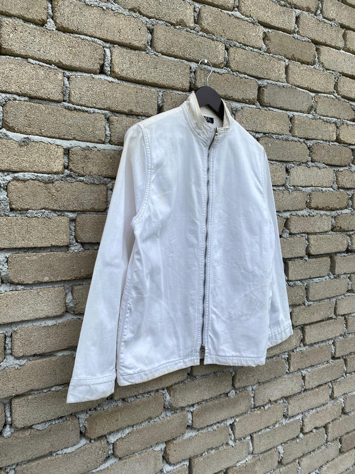 A.P.C. A.P.C Cotton Zipper Jacket Size US M / EU 48-50 / 2 - 3 Thumbnail