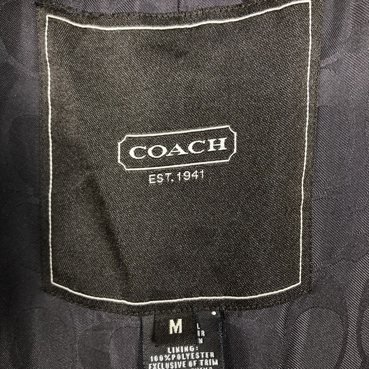 Coach 📌Vintage Coach Button Wool Jacket Size US M / EU 48-50 / 2 - 19 Thumbnail