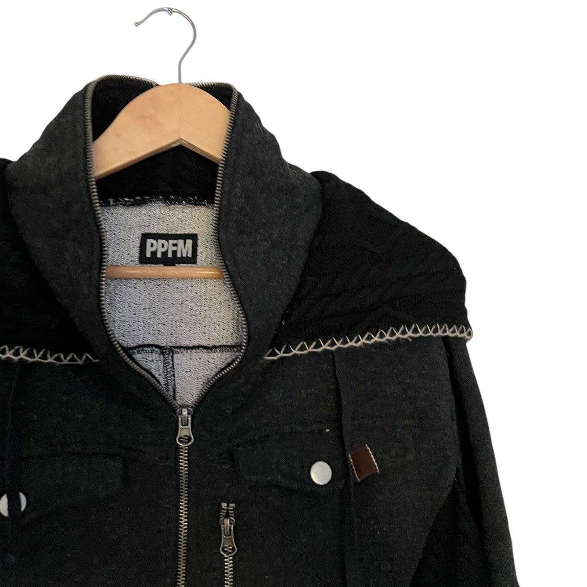 PPFM Ppfm layered hoodie jacket Size US L / EU 52-54 / 3 - 2 Thumbnail