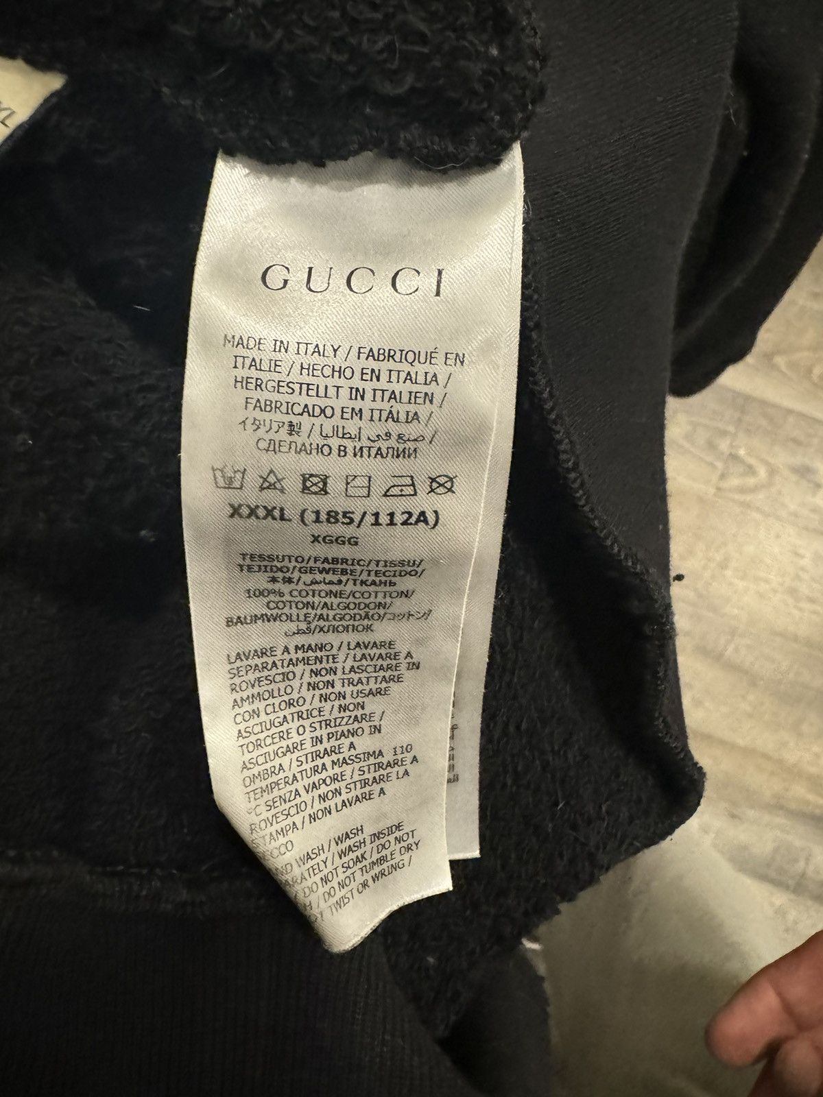 Gucci Gucci Oversized Hoodie Size US XXL / EU 58 / 5 - 7 Thumbnail