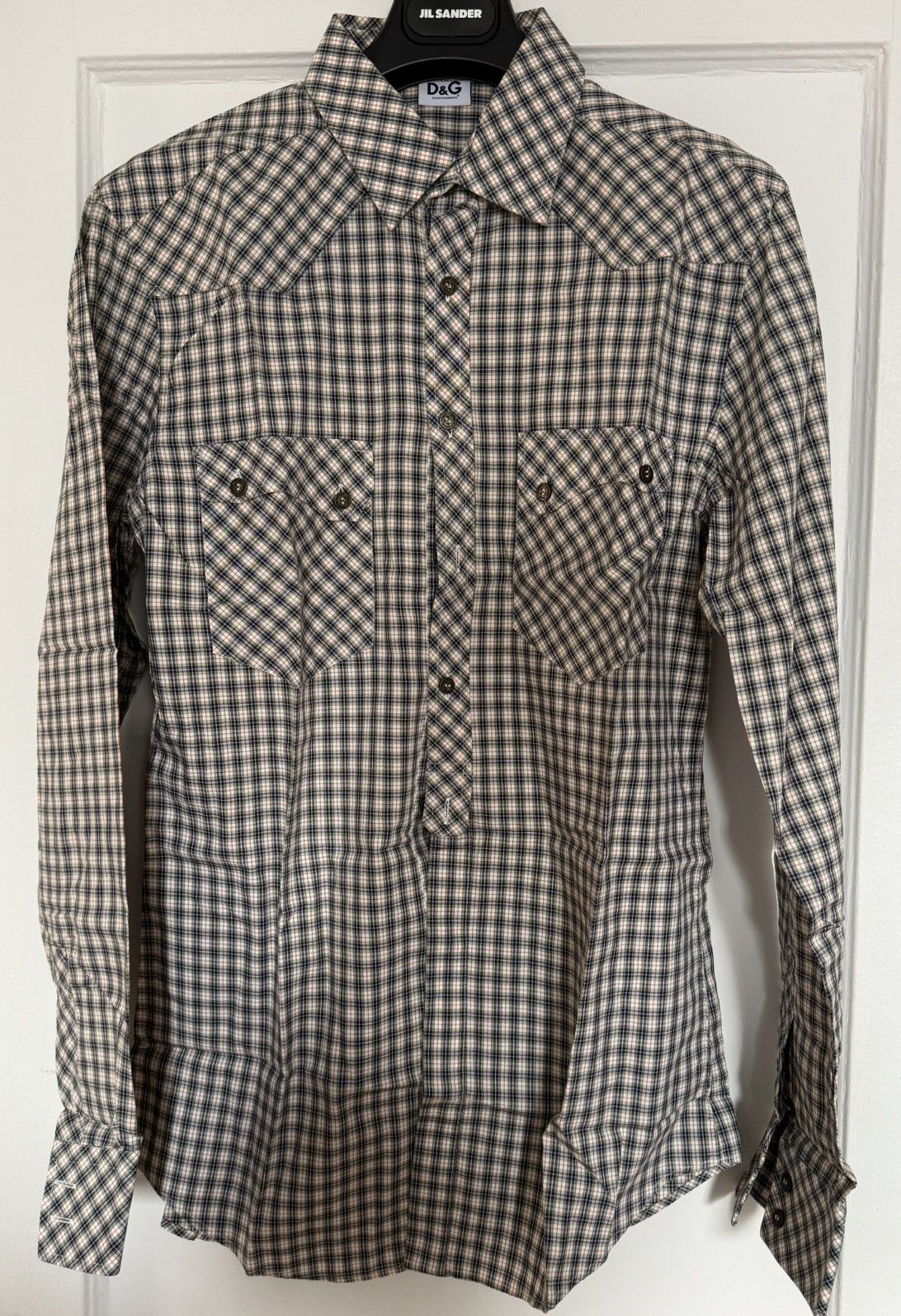 Dolce & Gabbana D&G - Dolce & Gabbana shirt 16 1/2 (42) Size US L / EU 52-54 / 3 - 1 Thumbnail