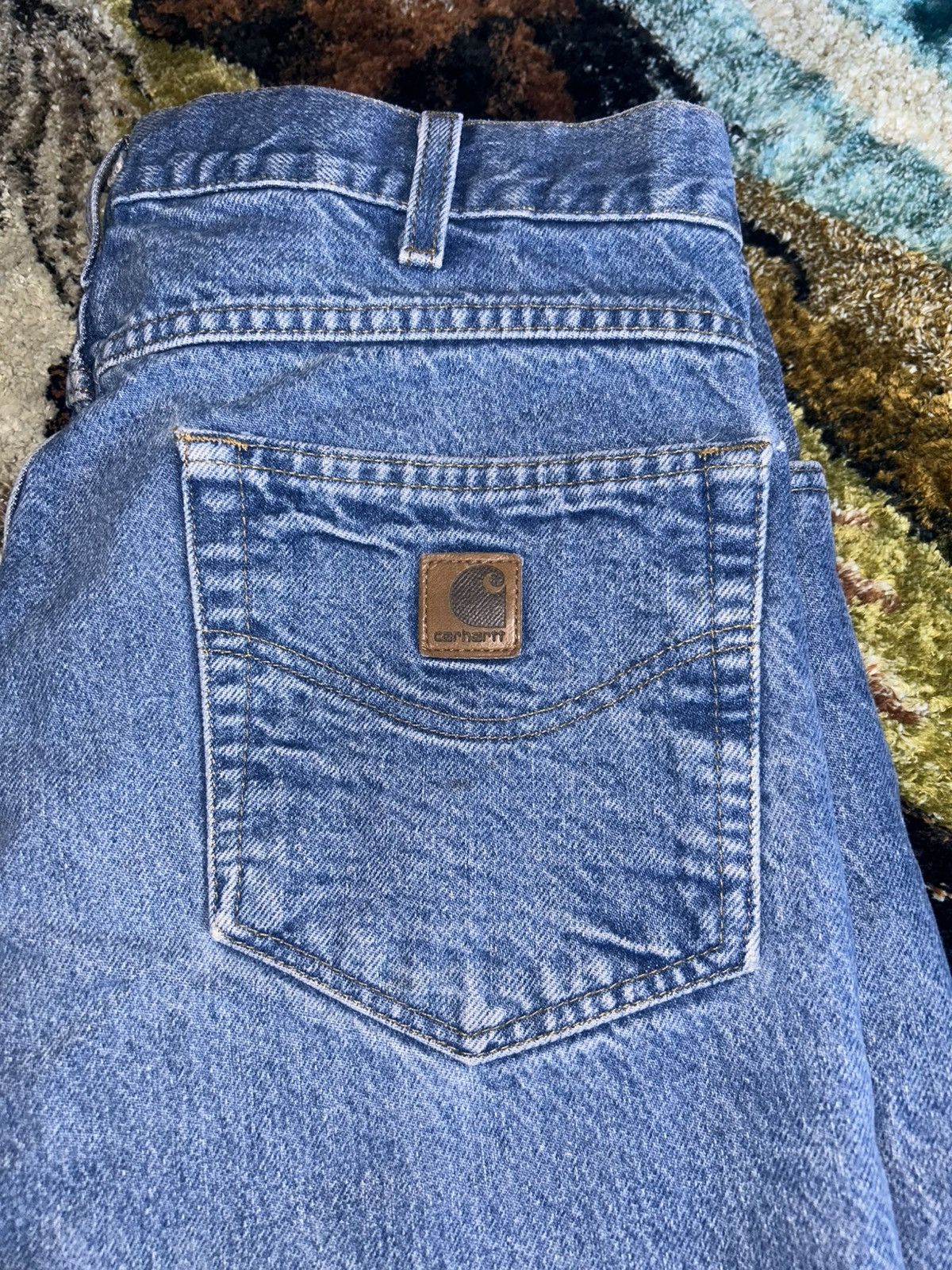 Carhartt 90’s Vintage Carhartt denim Jeans Size US 36 / EU 52 - 6 Thumbnail