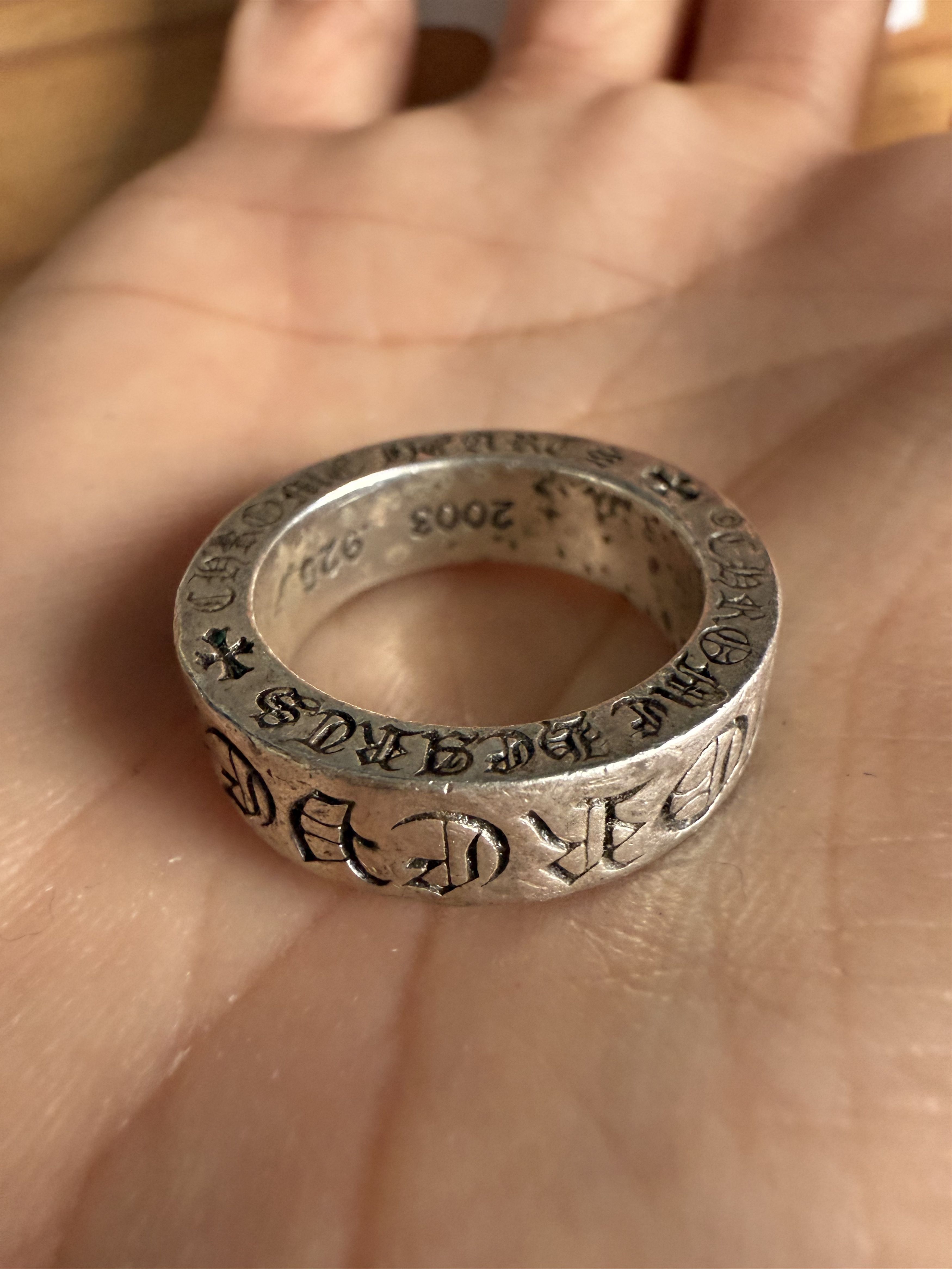 クロムハーツforever ring 15号 CHROME HEARTS Spacer Forever Ring – kingram-japan