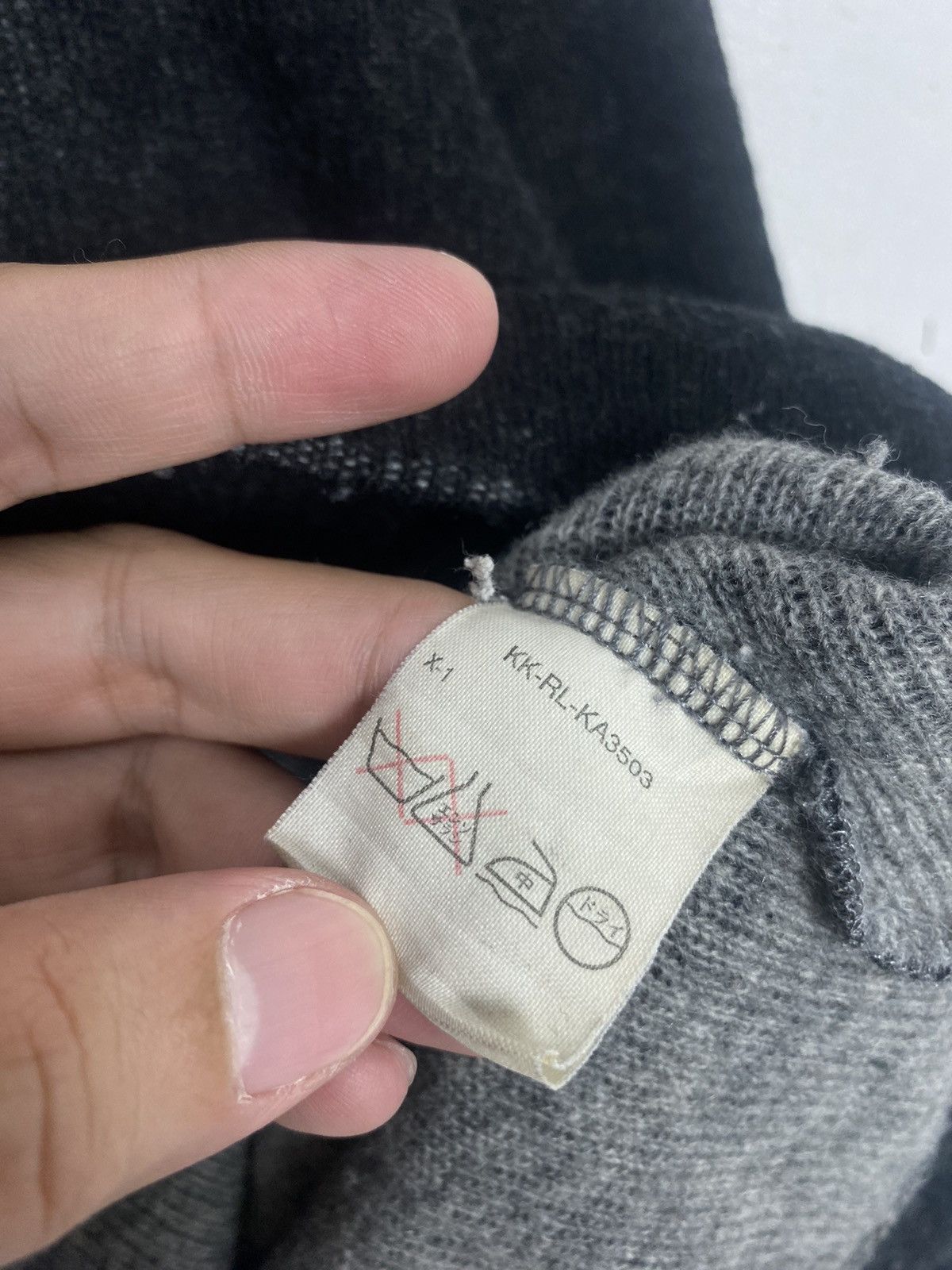 Polo Ralph Lauren Rare‼️ Polo Ralph Lauren DISTRESSED Wool Hoodie Size US M / EU 48-50 / 2 - 8 Thumbnail