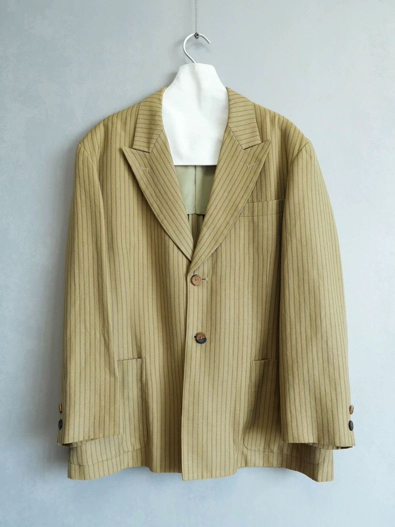 Yohji Yamamoto Yohji Yamamoto Striped Jacket-dmc Size US M / EU 48-50 / 2 - 1 Thumbnail