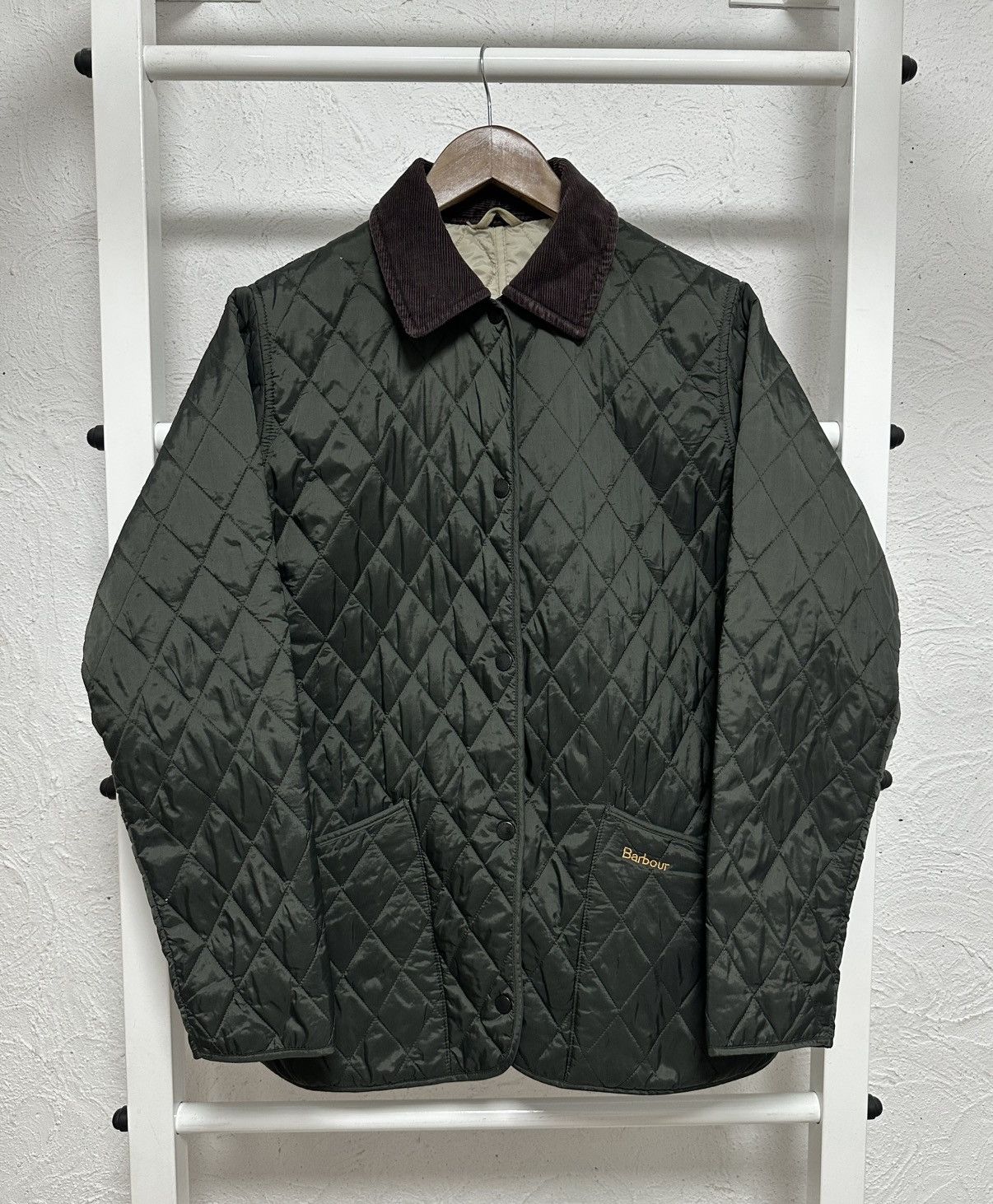 Barbour Barbour Women’s Quilted Jacket Size M Shaped Liddesdale Size M / US 6-8 / IT 42-44 - 1 Thumbnail