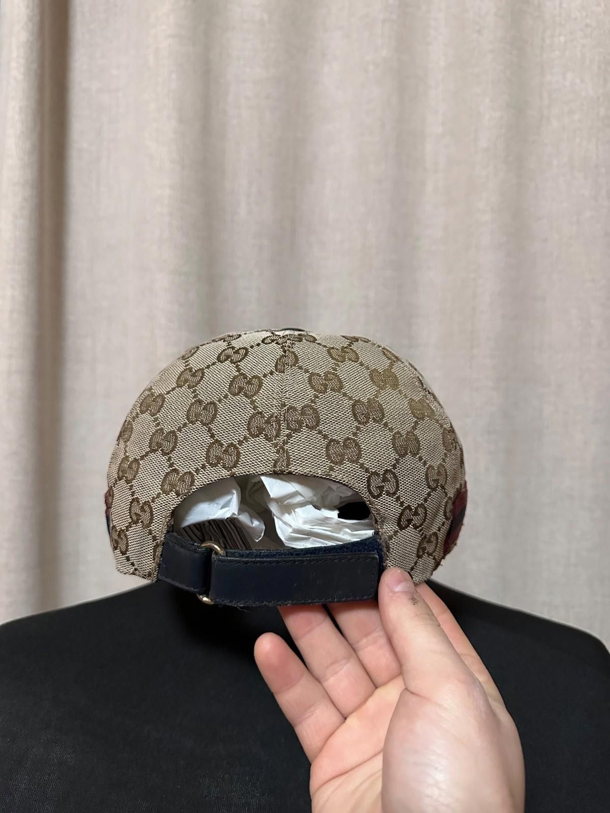 Gucci Gucci Basketball Cap Monogram Brown Size ONE SIZE - 5 Thumbnail