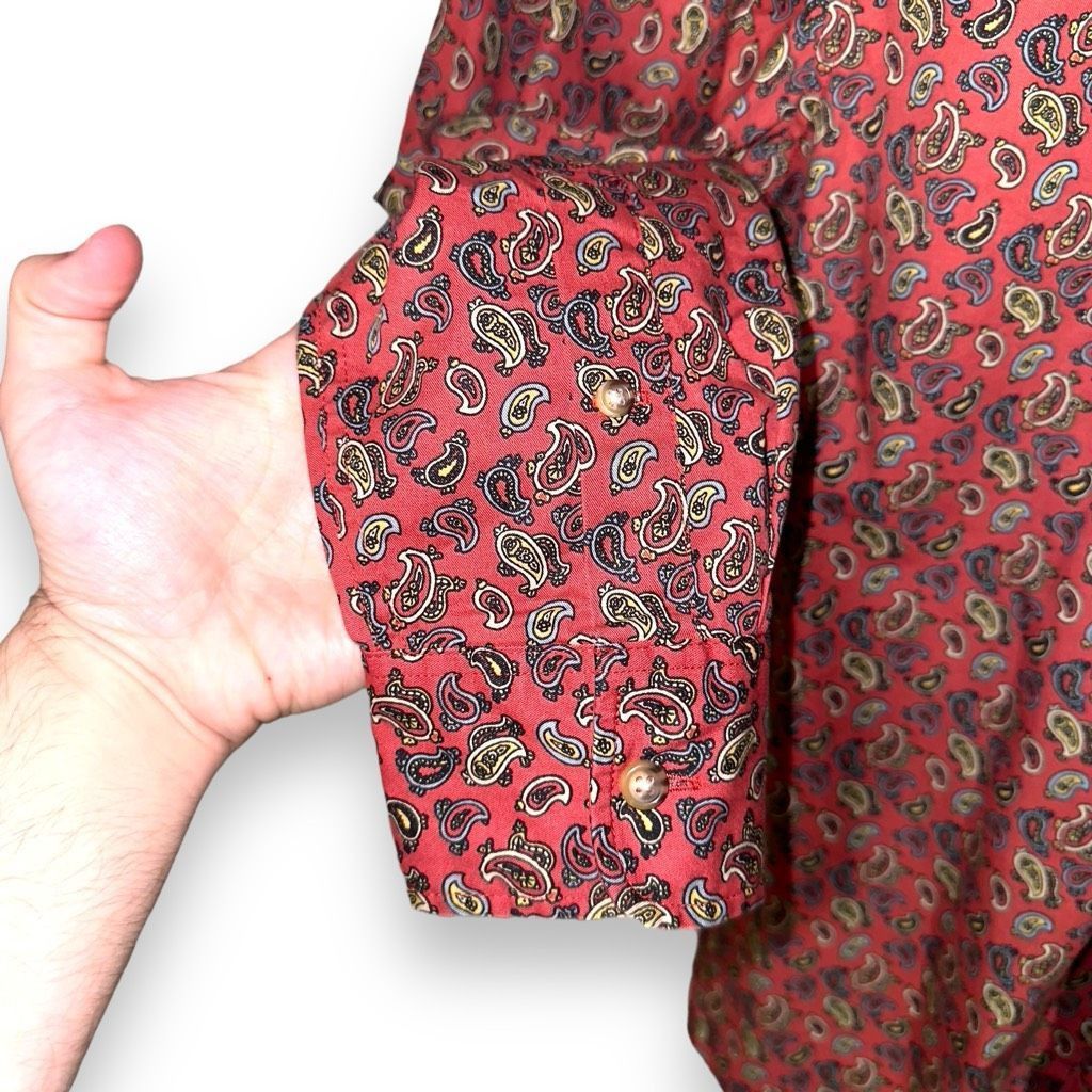 Other NWT J. Crew Red Paisley Button Up Up Work Shirt Size S Size US S / EU 44-46 / 1 - 6 Thumbnail