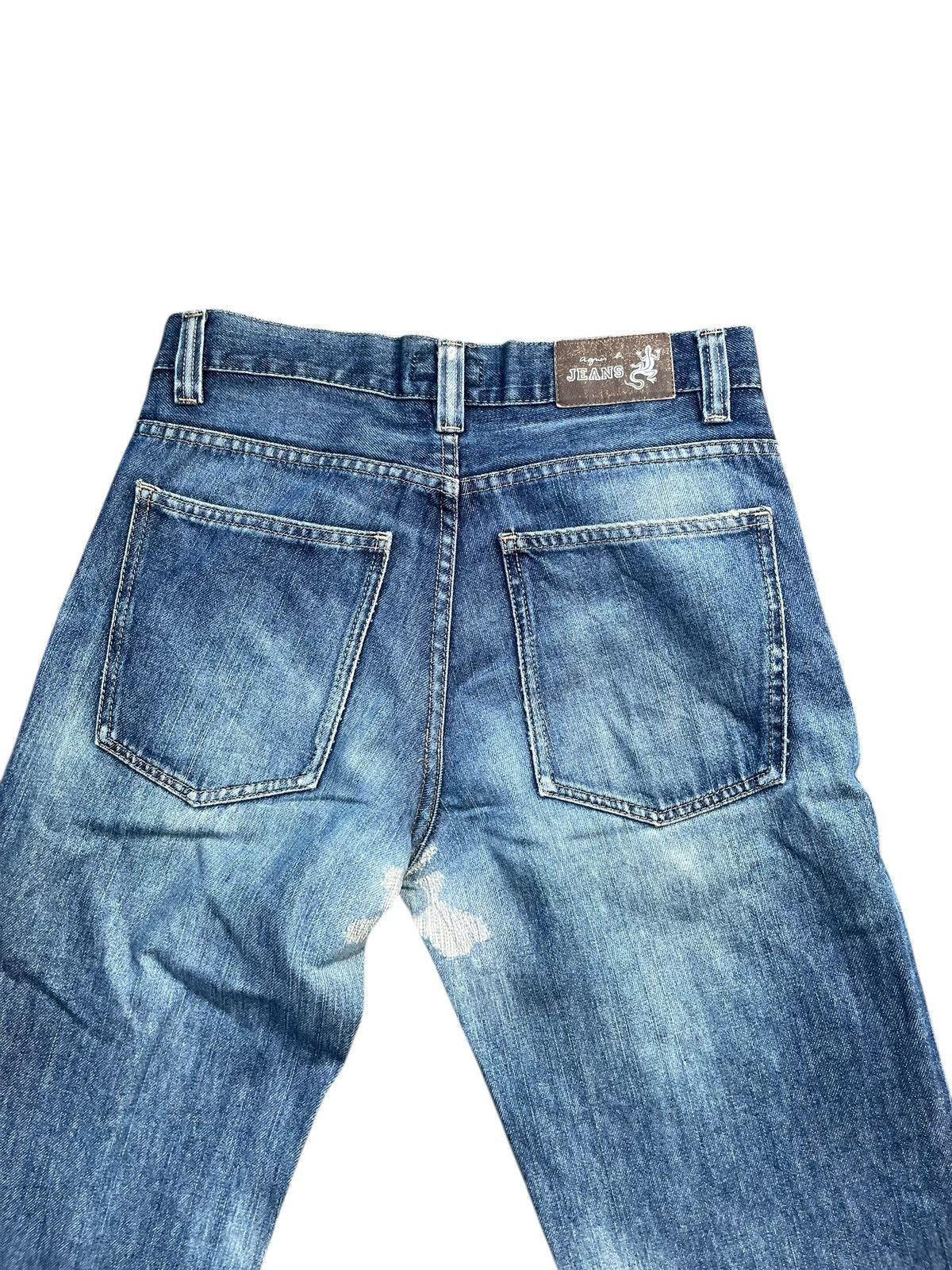 agnes b. Vintage Agnes B Distresed Denim Size US 31 - 8 Thumbnail