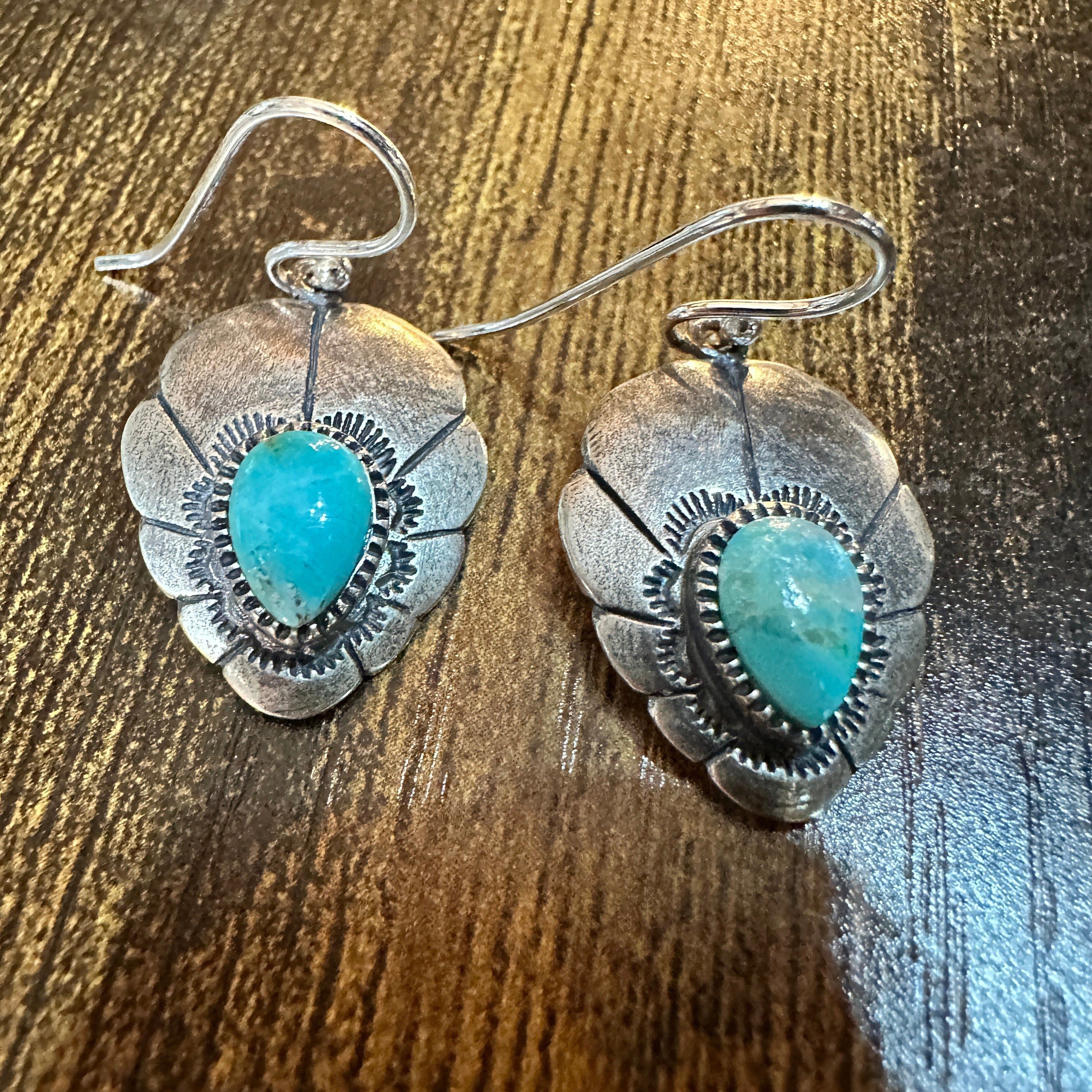 Other Native American Turquoise Dreamcatcher Wire Drop Earrings in Size ONE SIZE - 6 Thumbnail